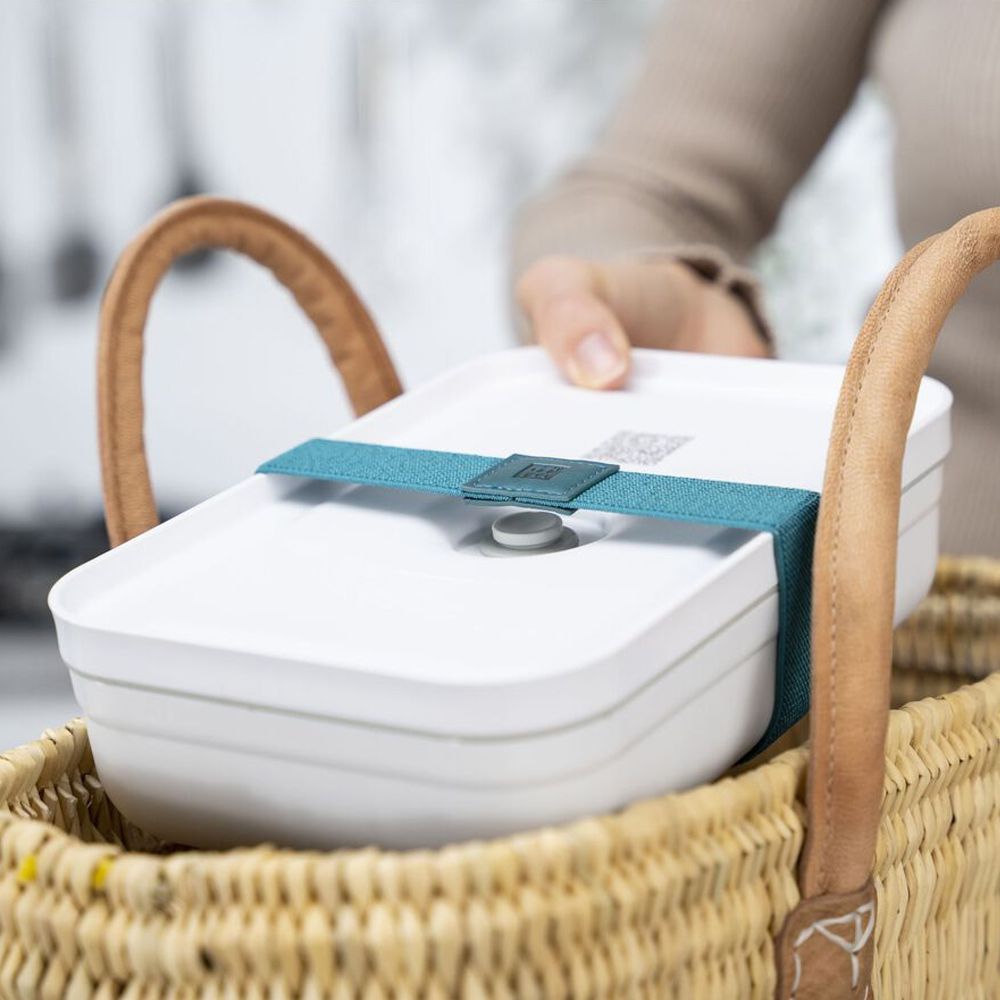 Zwilling - Fresh & Save Vakuum Lunchbox L flach, Kunststoff, weiß