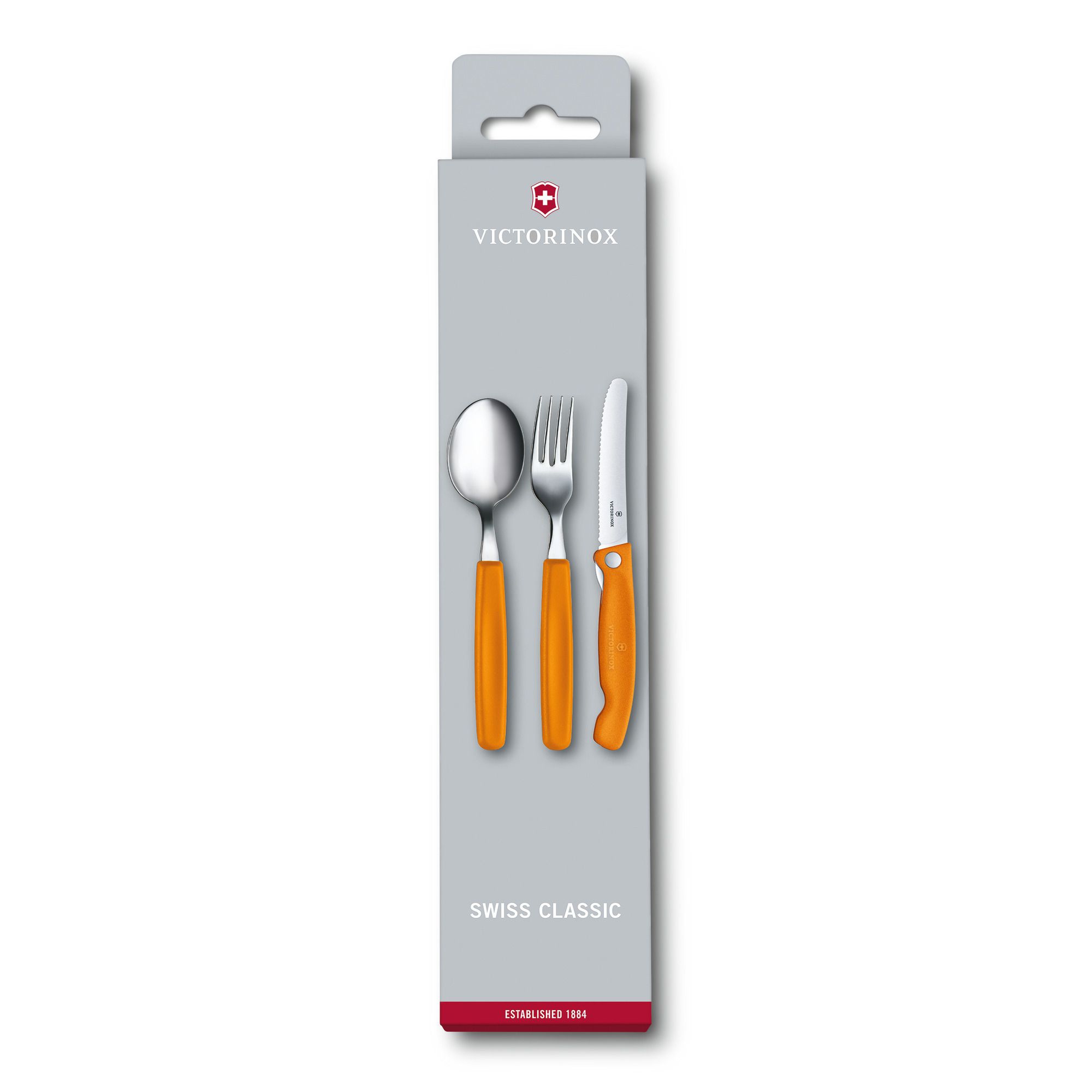 Victorinox - Swiss Classic Set of vegetable knife, fork and spoon