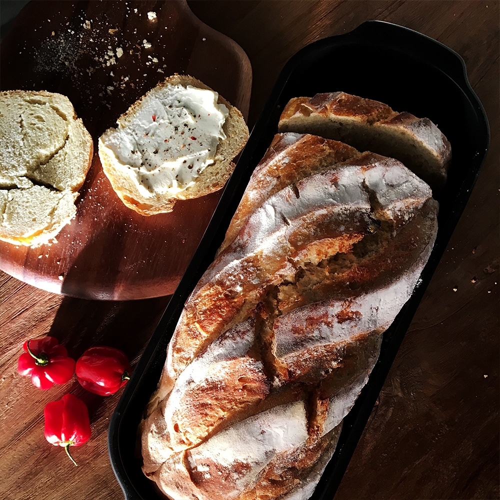 Emile Henry - Landbrotform - Fusain