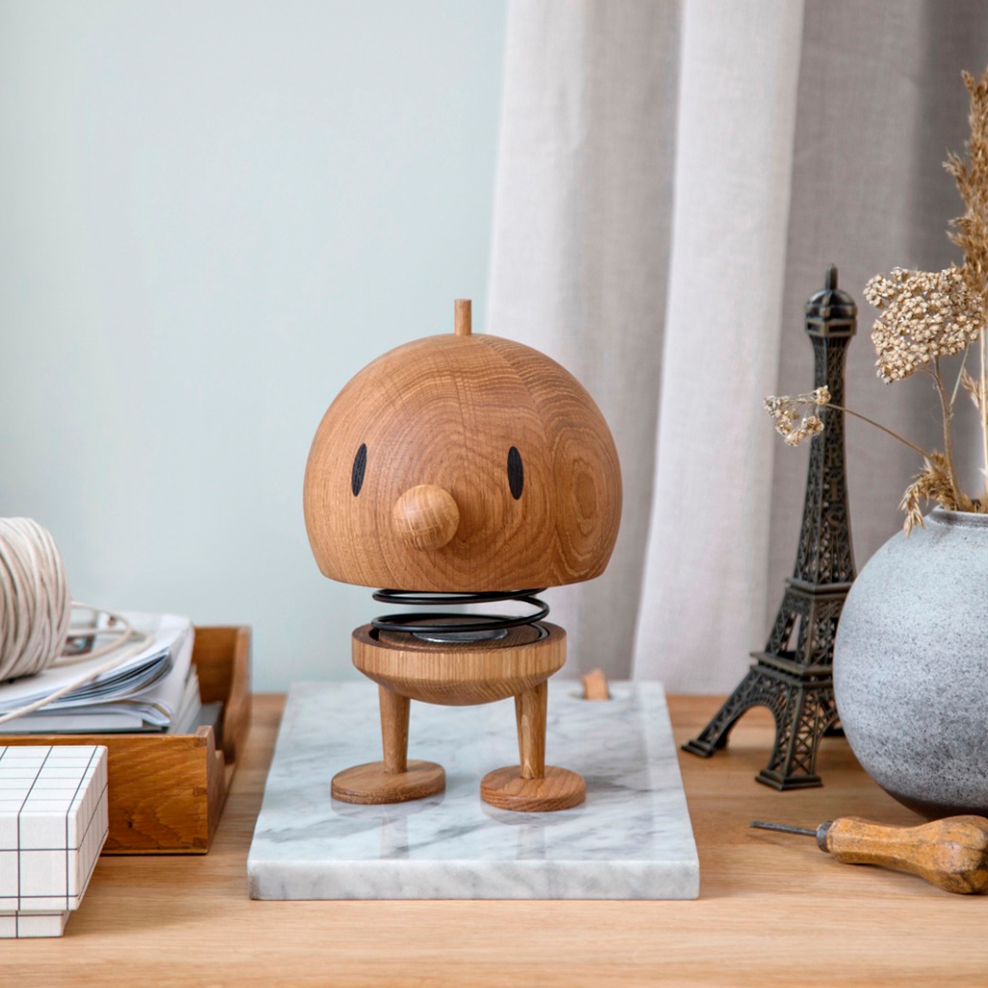 Hoptimist - Oak LED Lamp - L