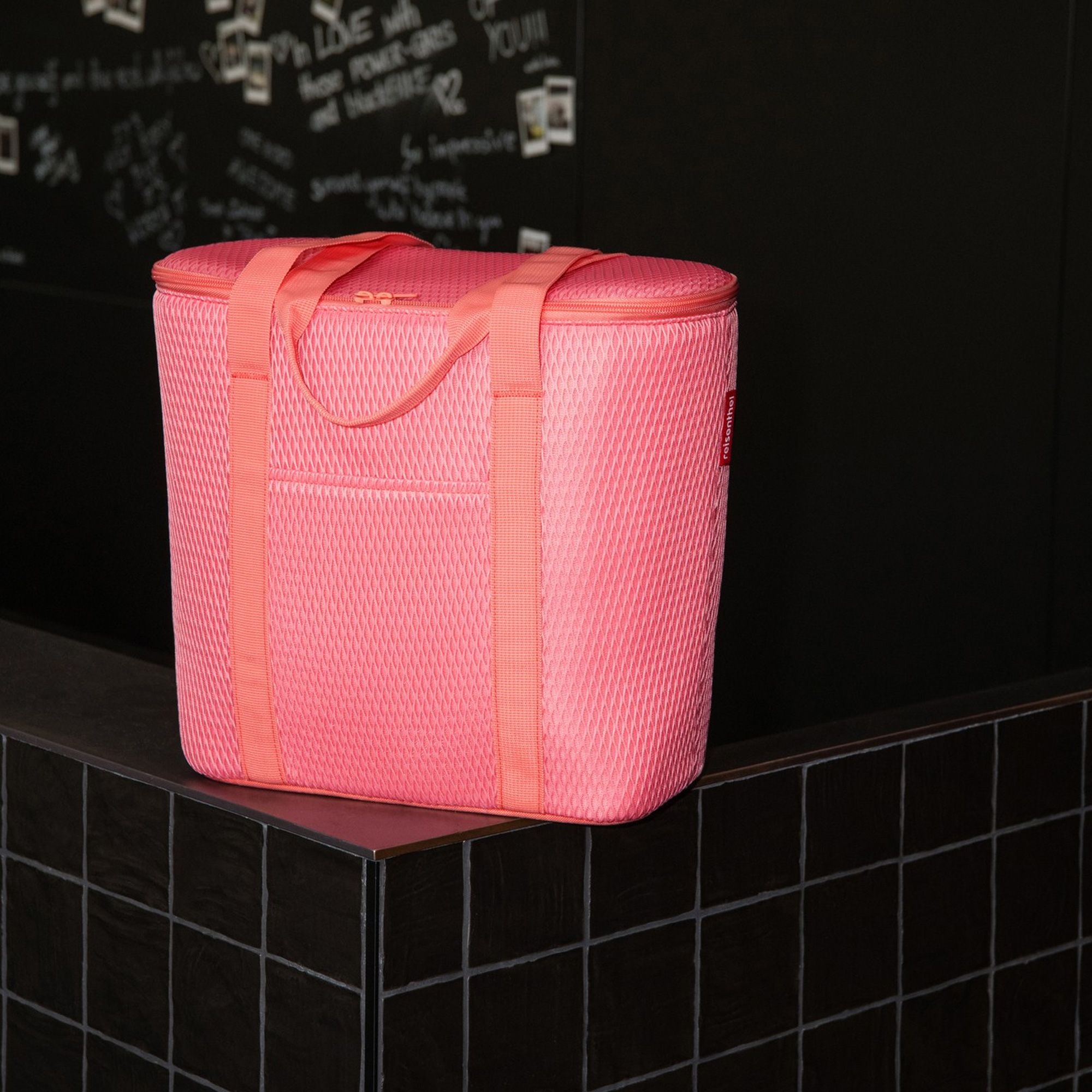 reisenthel - thermoshopper - mesh coral