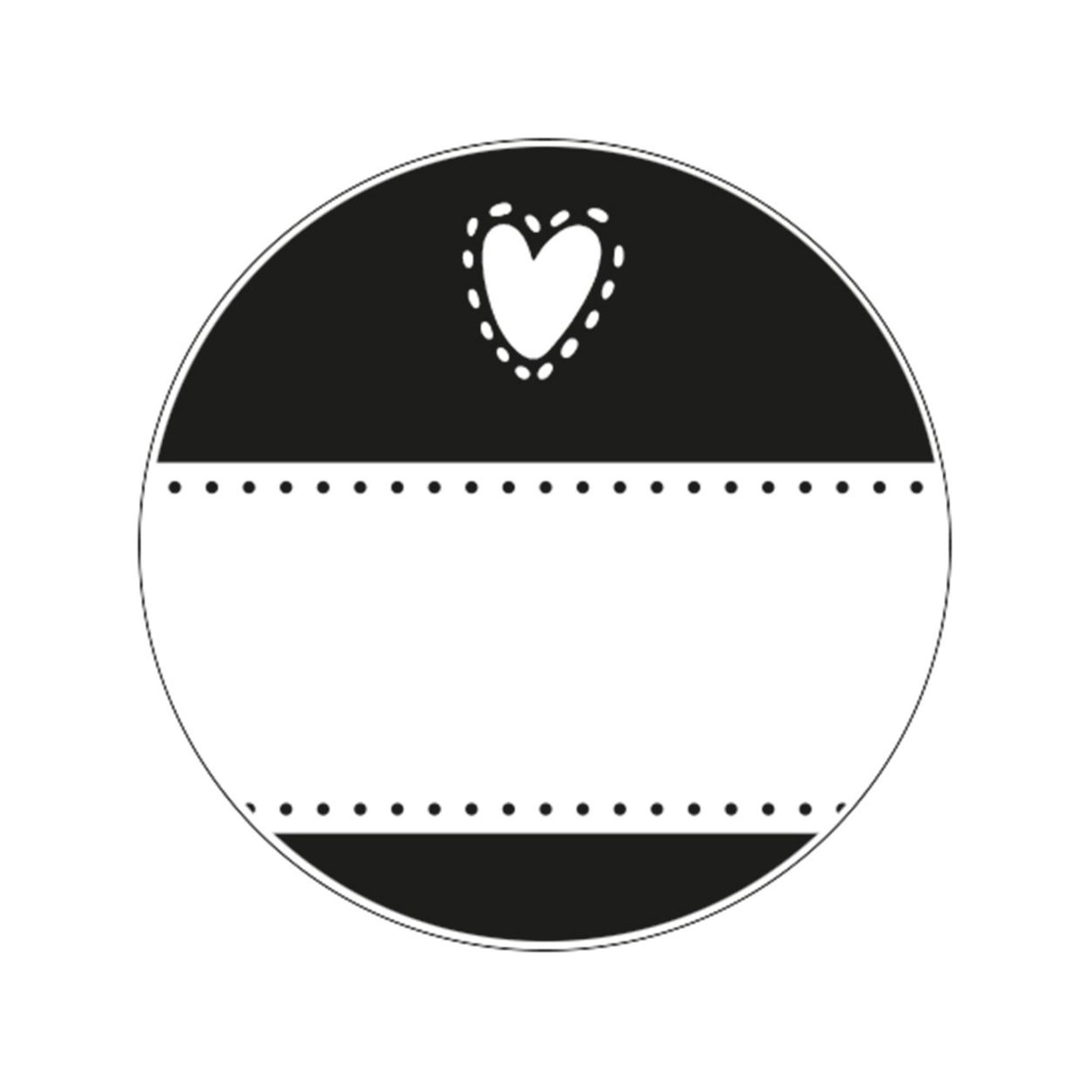 Westmark - 24 decorative labels, round ø 3,5 cm