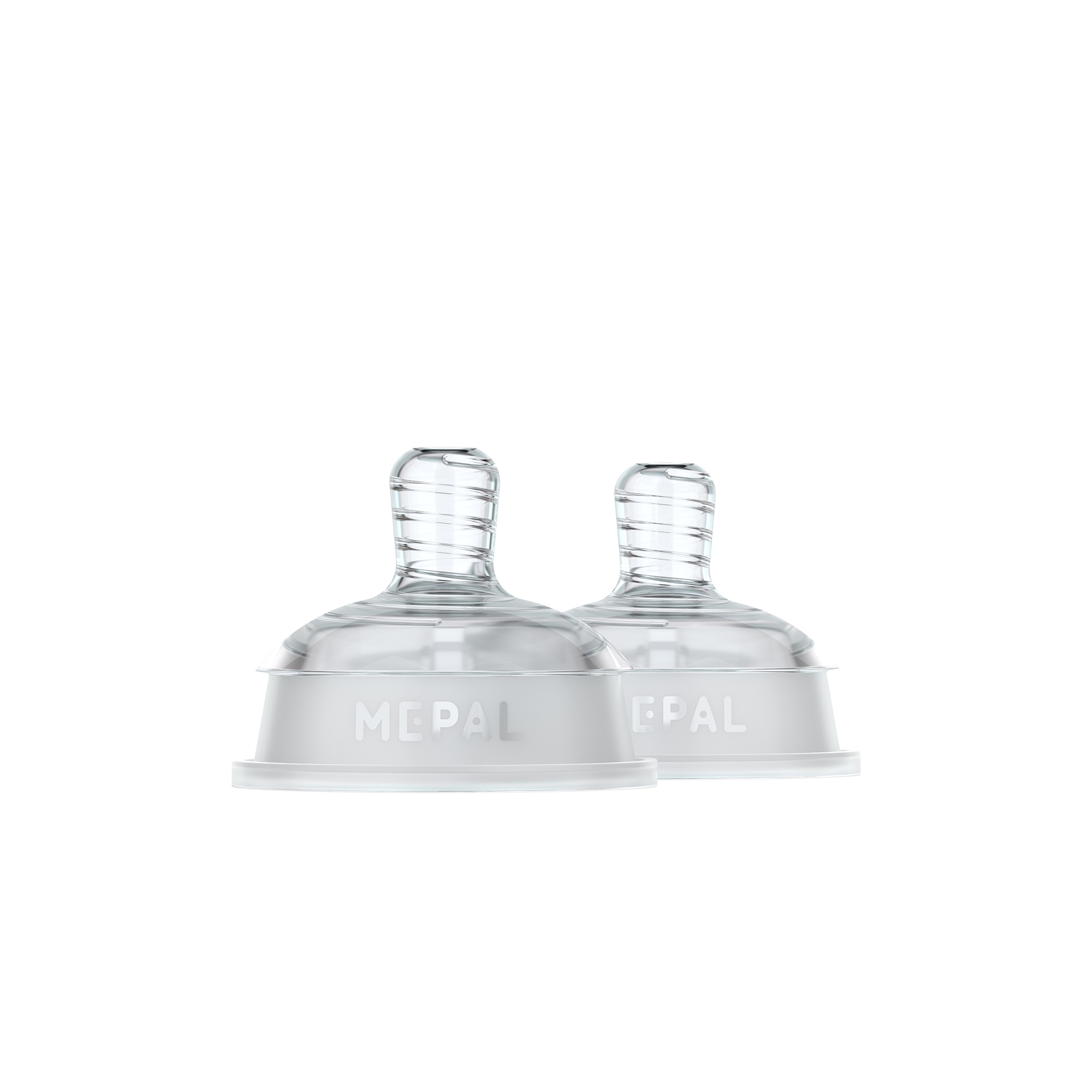Mepal Mio bottle teats 2-piece with slow flow