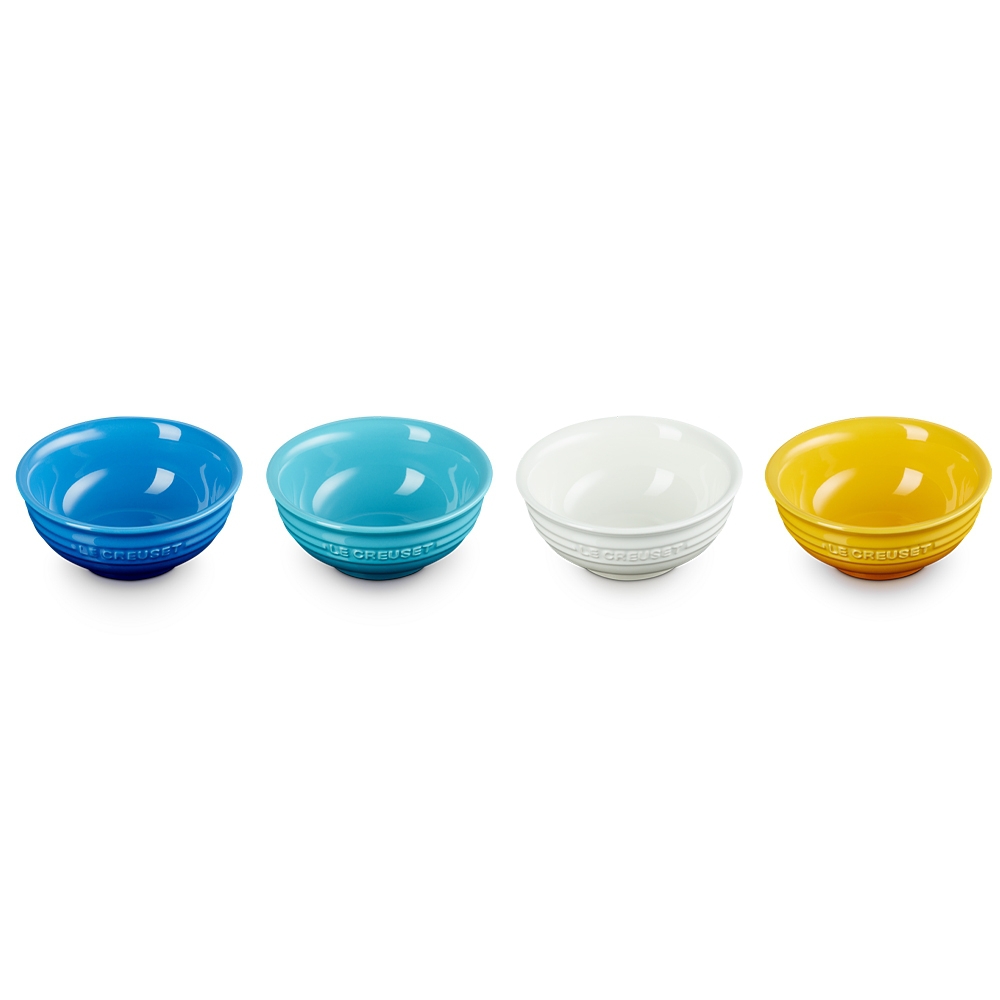 Le Creuset - Set of 4 Dip Bowls 180 ml - Rivera Collection