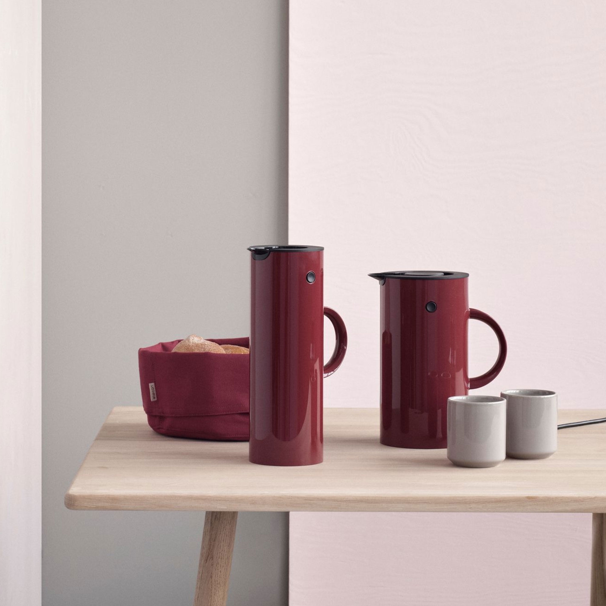 Stelton - Brottasche - warm maroon