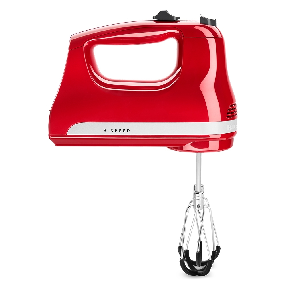 KitchenAid - Hand Mixer with Flexi Beater 5KHM6118 - Empire Red KitchenAid - Hand Mixer with Flexi Beater 5KHM6118 - Empire Red