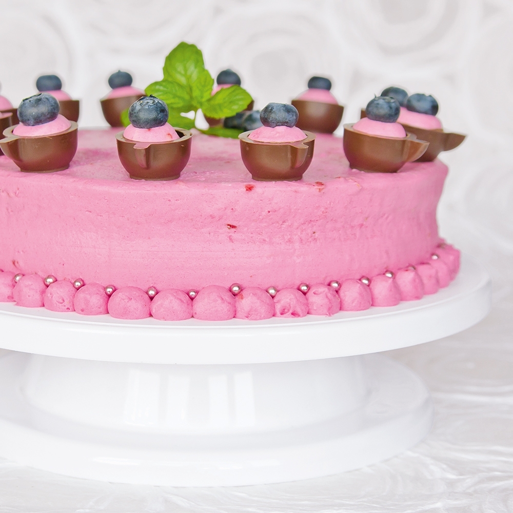 Städter - Cake stand -  ø 27,5 cm / H 7 cm - white - turnable Städter - Cake stand -  ø 27,5 cm / H 7 cm - white - turnable