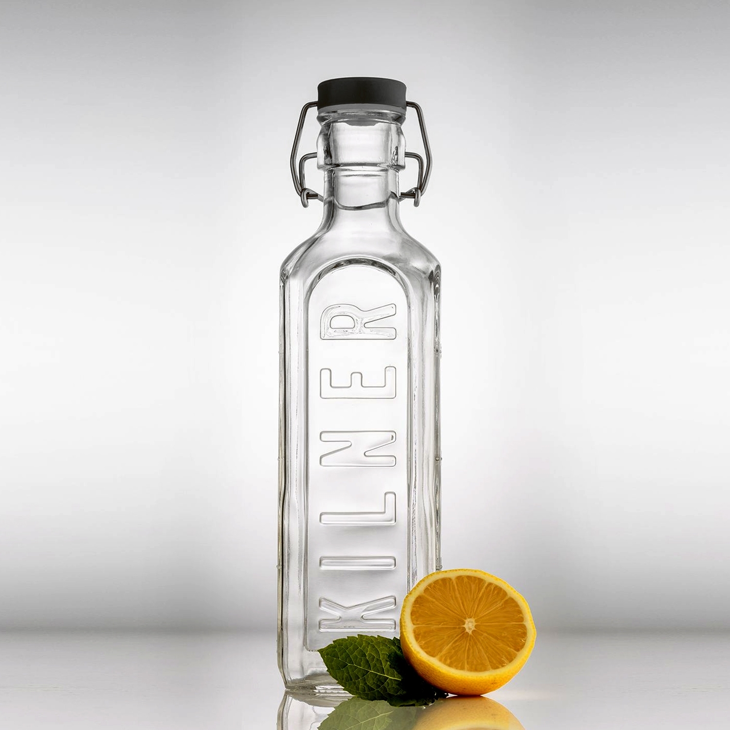 Kilner - Glass bottle with swing top | square | 600 ml Kilner - Glass bottle with swing top | square | 600 ml