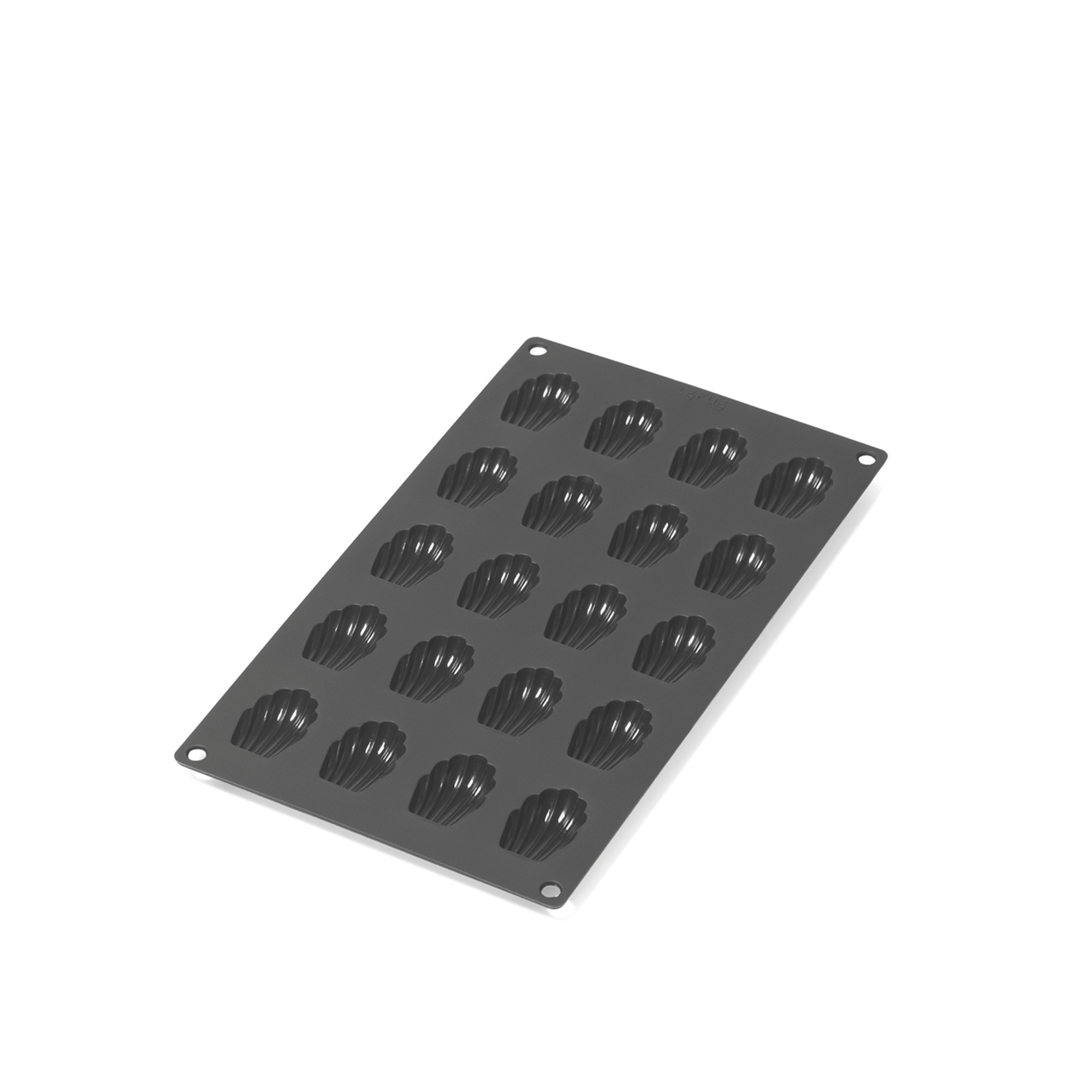 Lékué - Silicone madeleine baking mold, 20 cavities