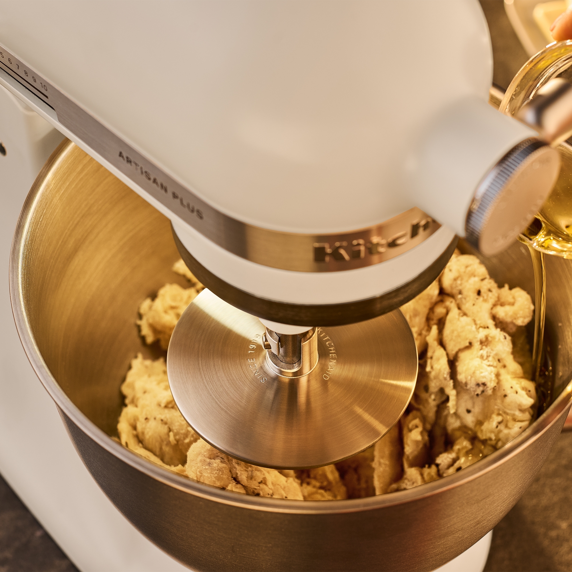 KitchenAid - Artisan Plus Küchenmaschine 5KSM50PKVEPL - Porcelain White