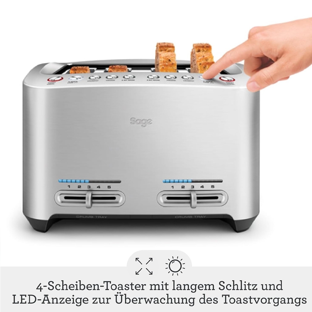 SAGE - The Smart Toast - 4-Scheiben Toaster