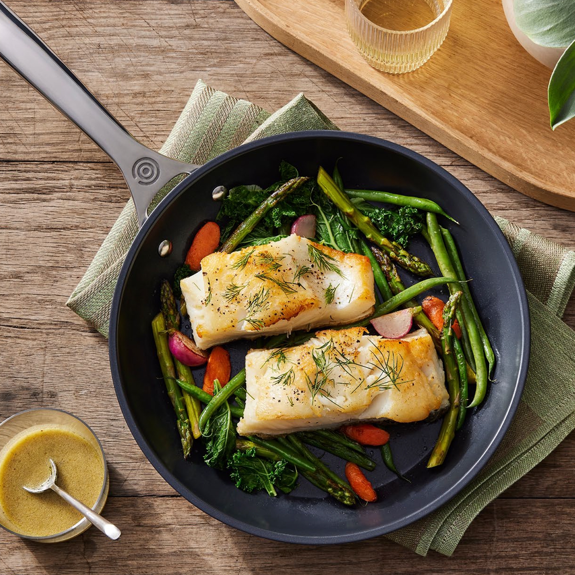 Le Creuset - Pfanne Hoch 30 cm - Essential Keramik-Antihaft