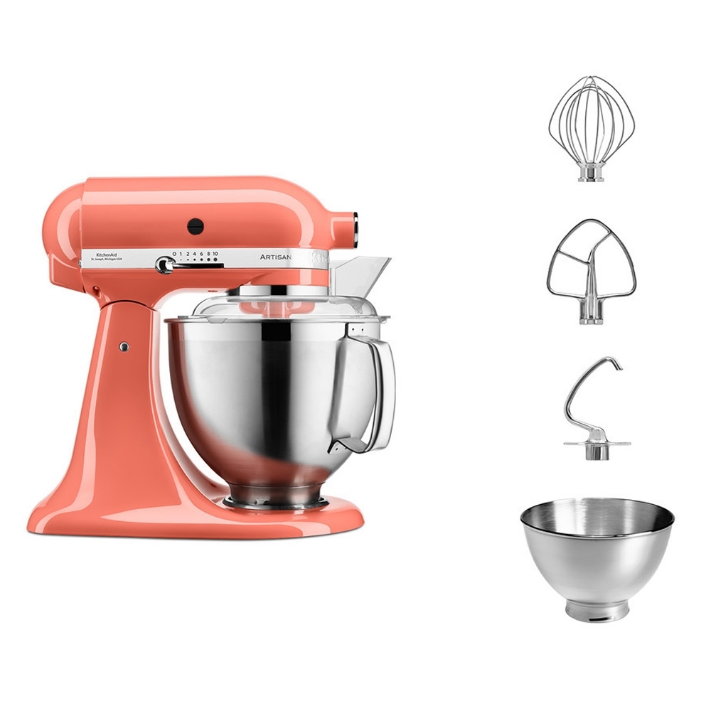 KitchenAid - Artisan Küchenmaschine 5KSM185PS - Set - Coralle