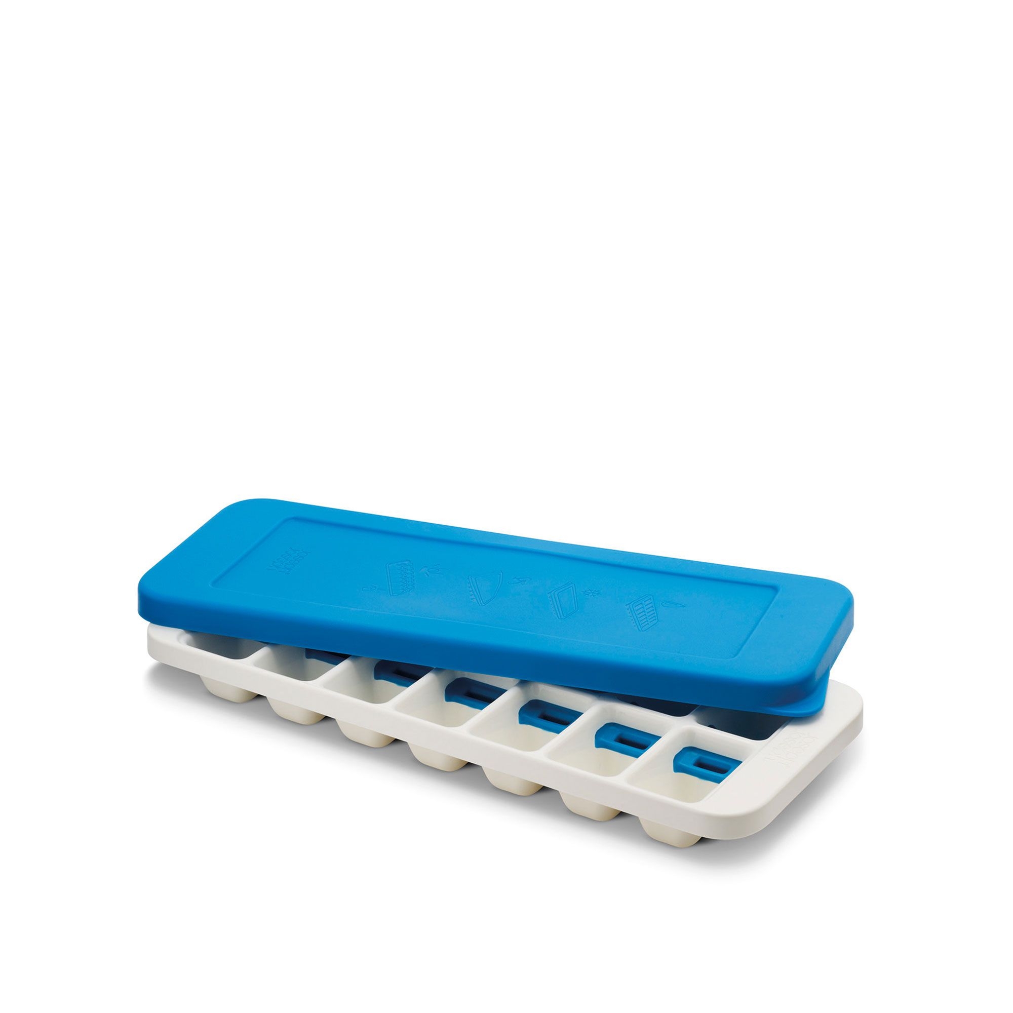 Joseph Joseph - Ice Cube Tray Plus QuickSnap™ Blue/White Joseph Joseph - Ice Cube Tray Plus QuickSnap™ Blue/White