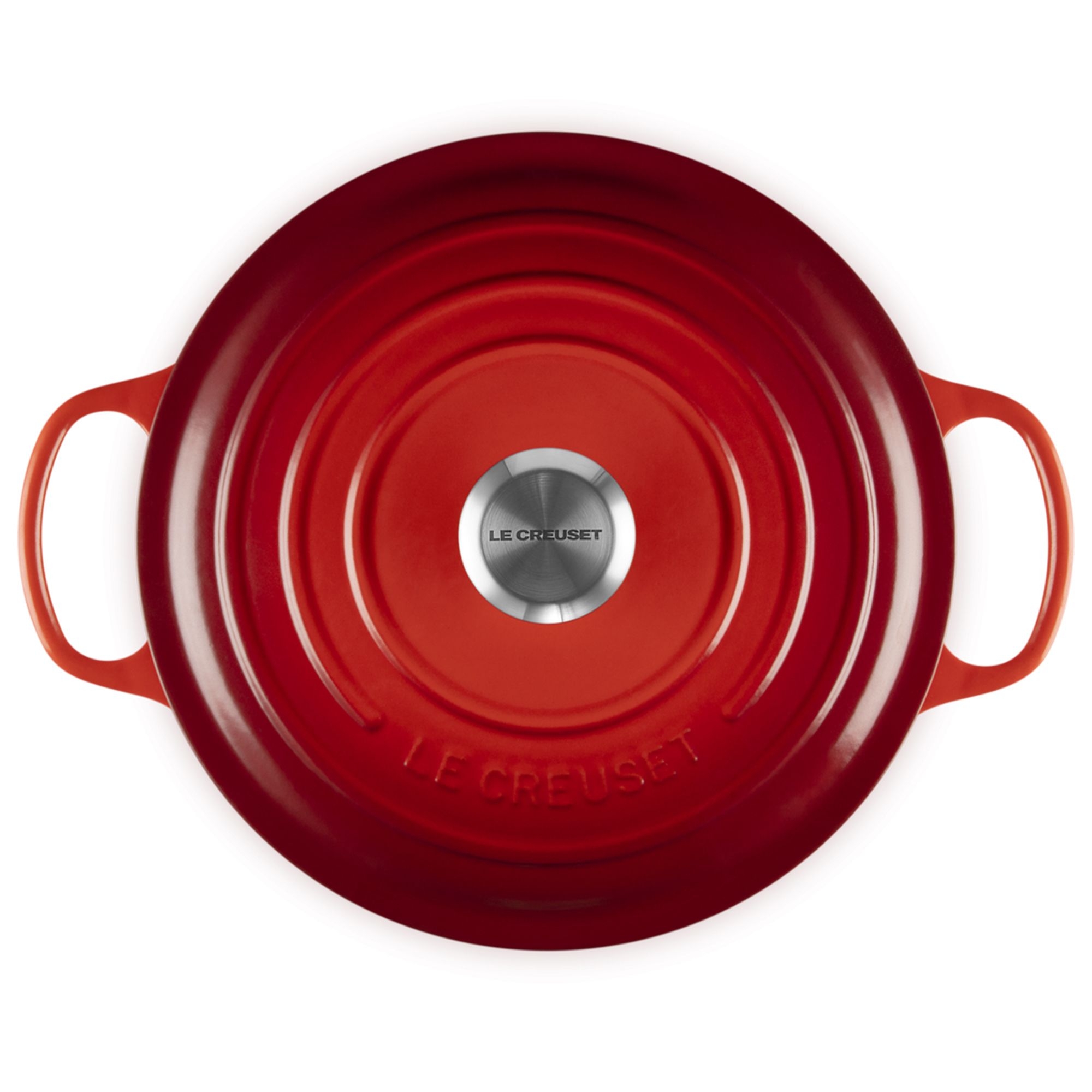 Le Creuset  - Signature French Oven 26 cm extra high -  6,3 L - Cerise