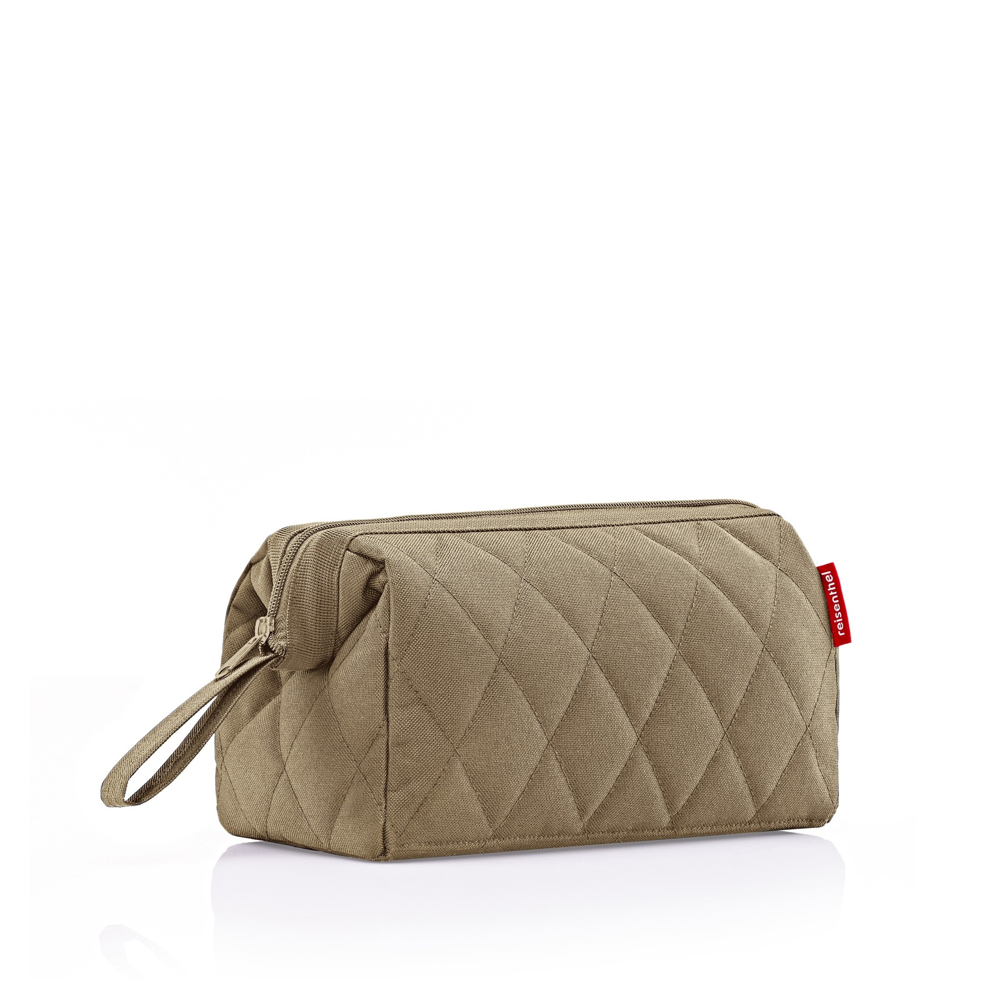 reisenthel - travelcosmetic - rhombus olive