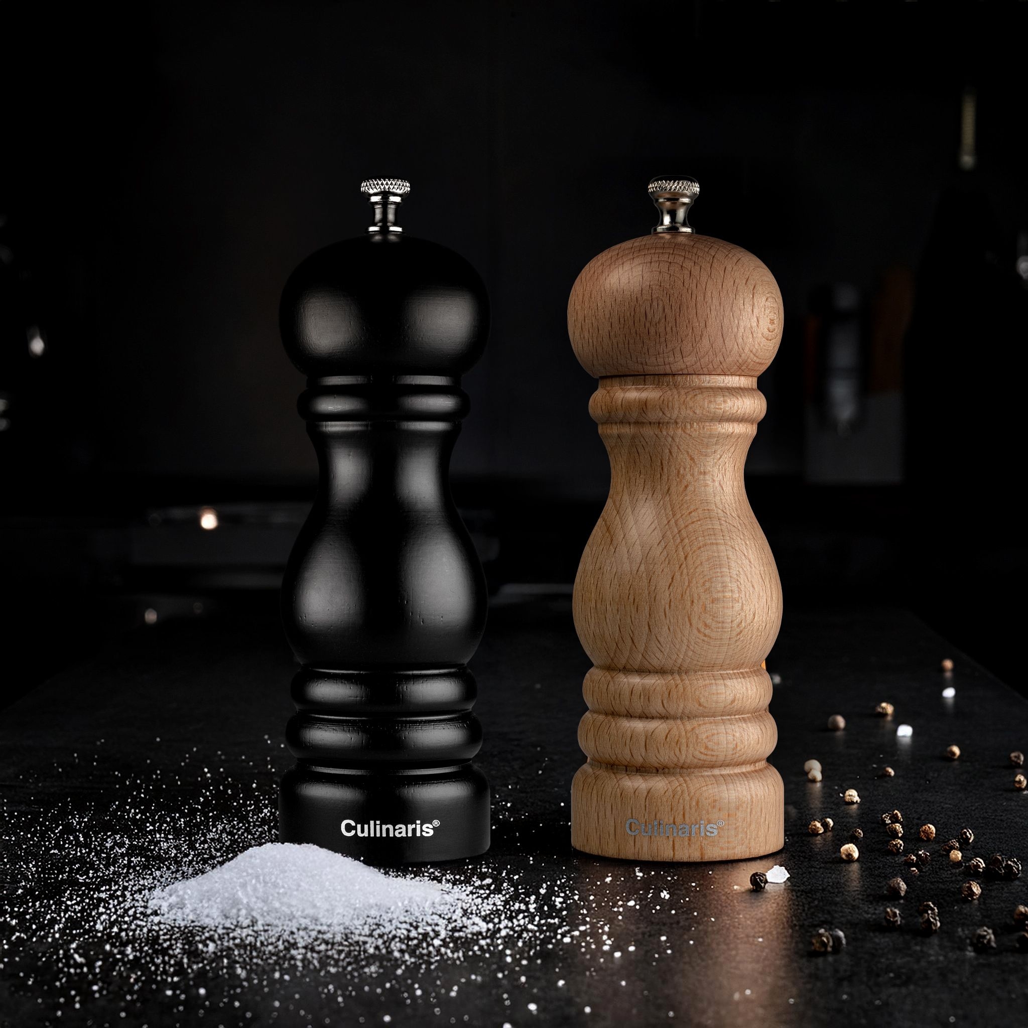 Pepper mill - Molina - 18 cm - black | Culinaris Pepper mill - Molina - 18 cm - black | Culinaris