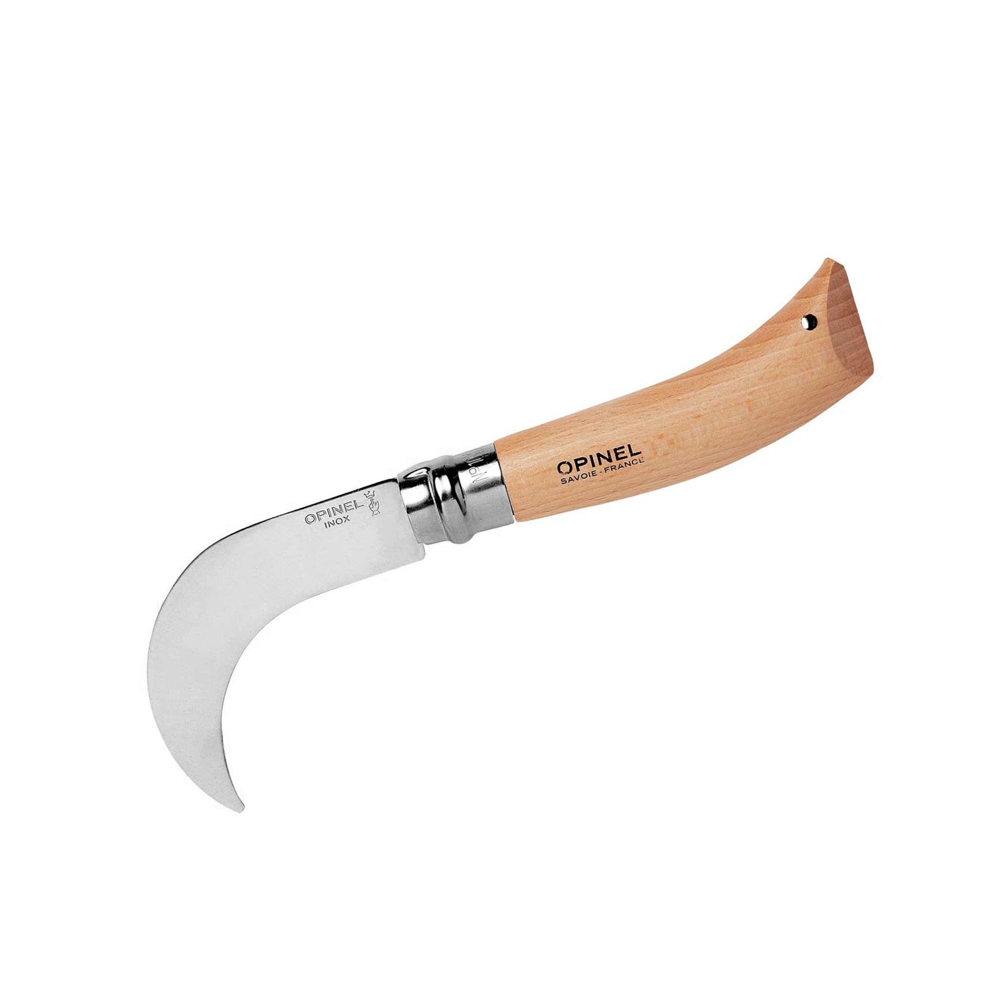 Opinel gardener’s knife No 10 with beechwood handle