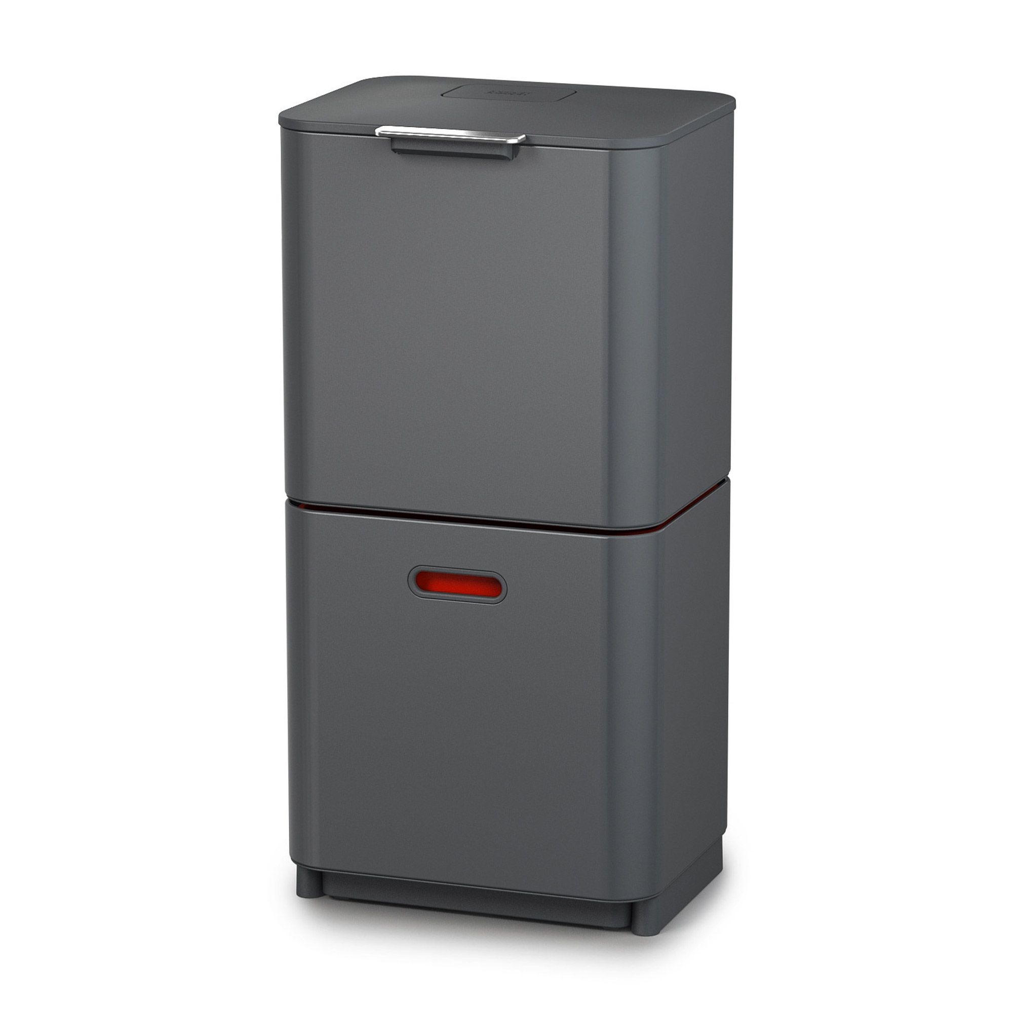 Joseph Joseph - Totem Max 60 L Abfalltrennungs- und Recyclingbehälter - graphit grau Joseph Joseph - Totem Max 60 L Abfalltrennungs- und Recyclingbehälter - graphit grau