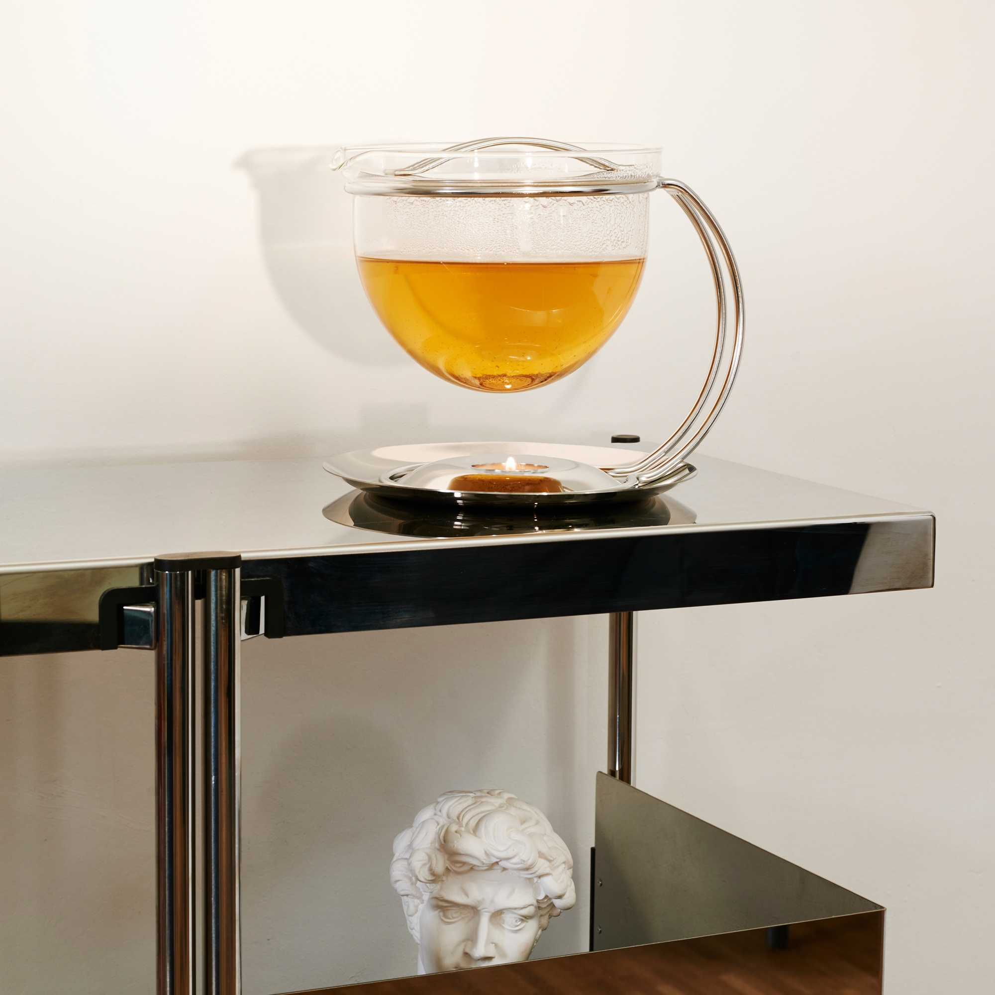 mono - filio - Teapot with integrated warmer 1,5 l