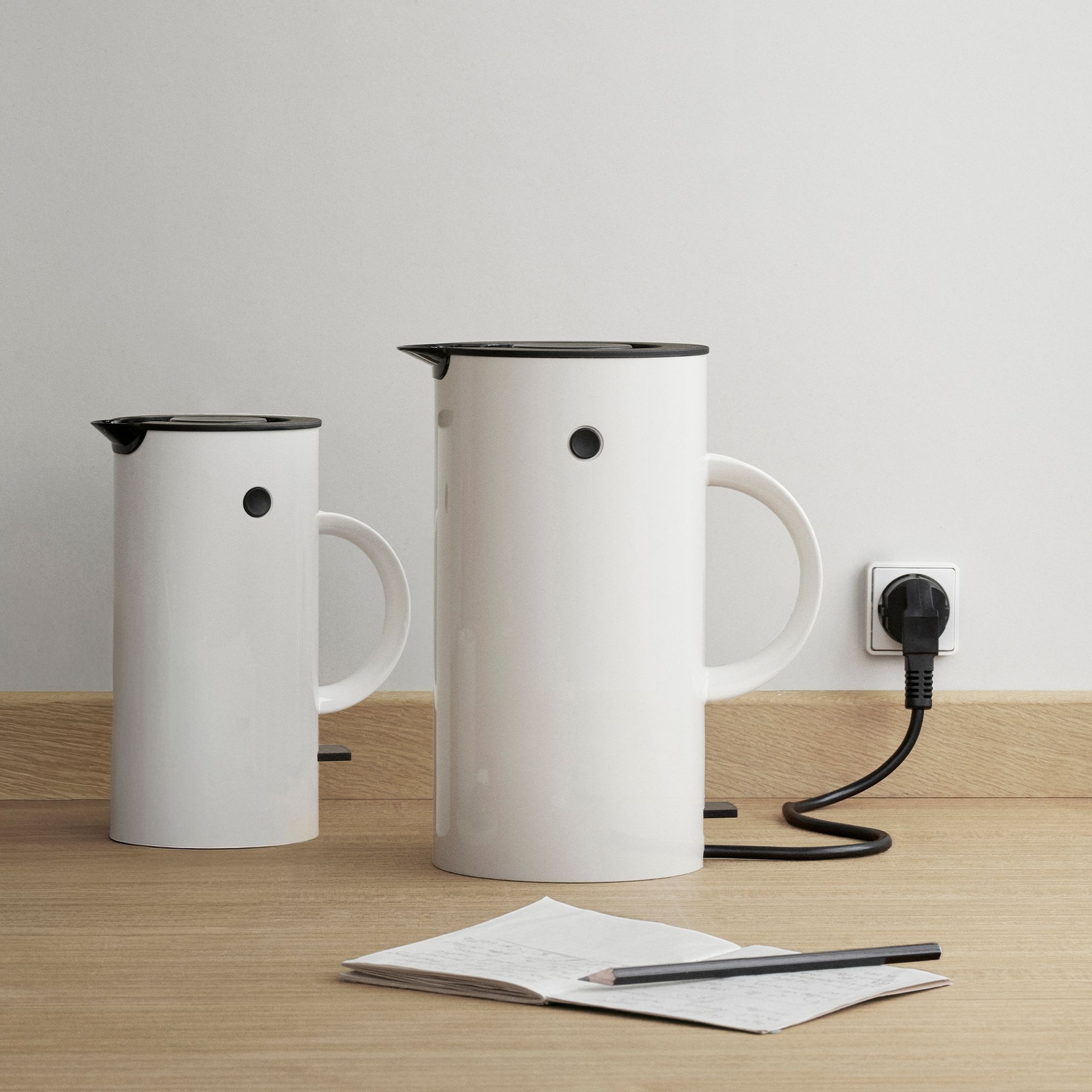 Stelton - EM77 Wasserkocher 0,5 L - weiß