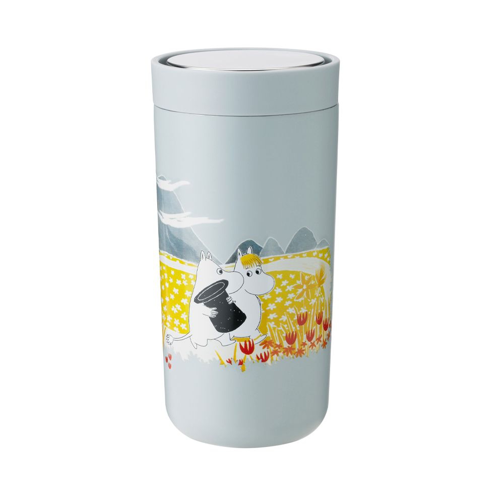 Stelton x Moomin - To Go Click - Mug 400 ml -Moomin Soft Sky