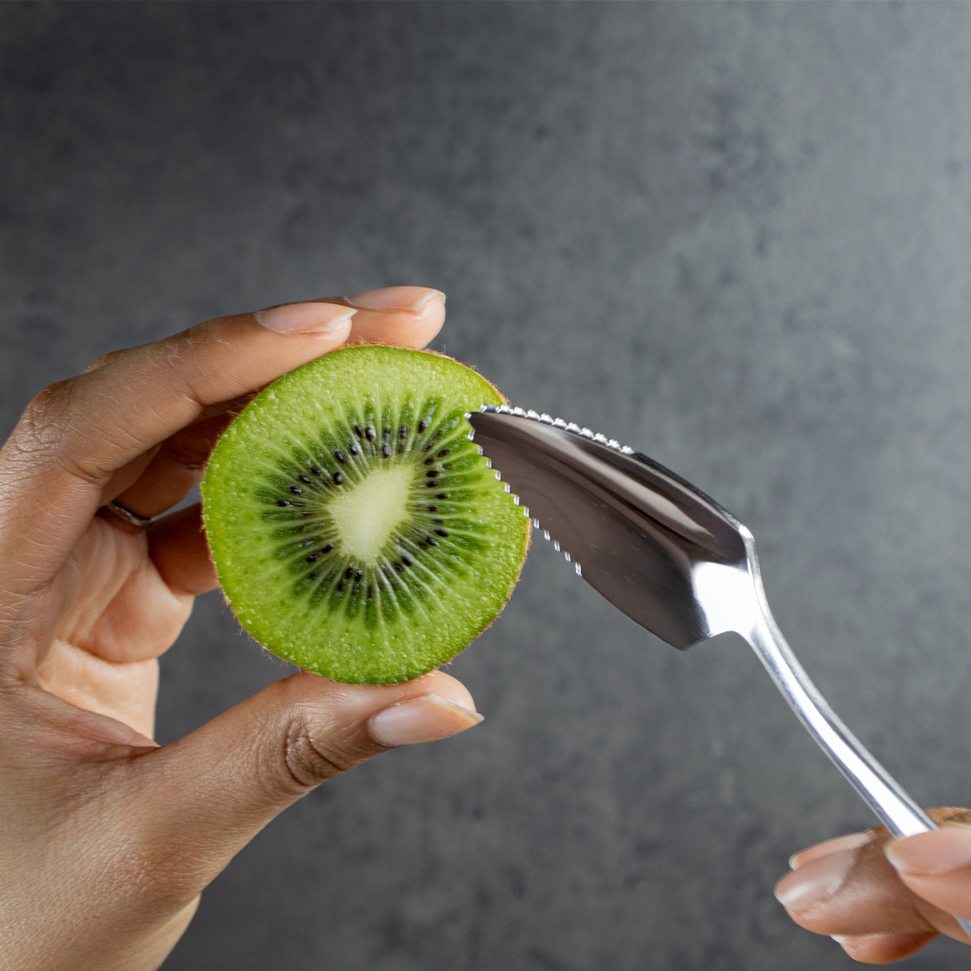 Grapefruit spoon / Kiwi spoon - with serrated edge - 15.5 cm | Culinaris Grapefruit spoon / Kiwi spoon - with serrated edge - 15.5 cm | Culinaris