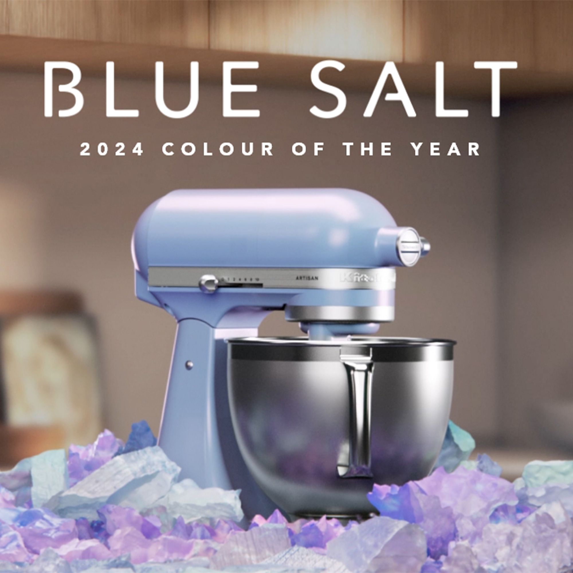 KitchenAid - Artisan Stand Mixer 5KSM195PS - Blue Salt