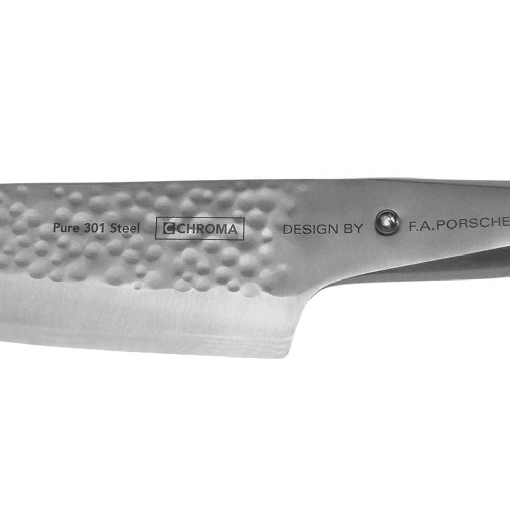 CHROMA Type 301 - P-02 HM Santoku Knife 17,8 cm