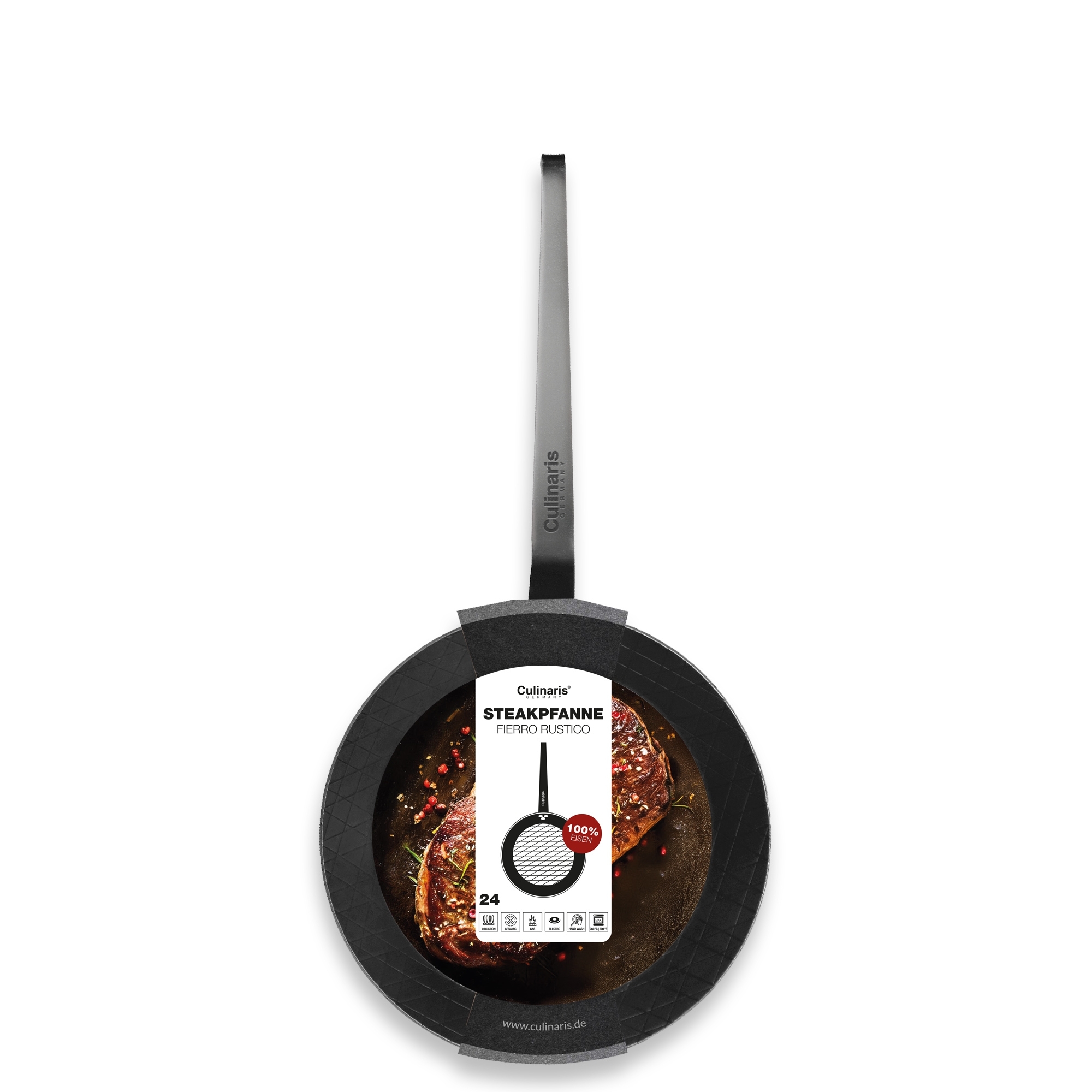 Steakpfanne - Fierro Rustico - 24 cm | Culinaris Steakpfanne - Fierro Rustico - 24 cm | Culinaris