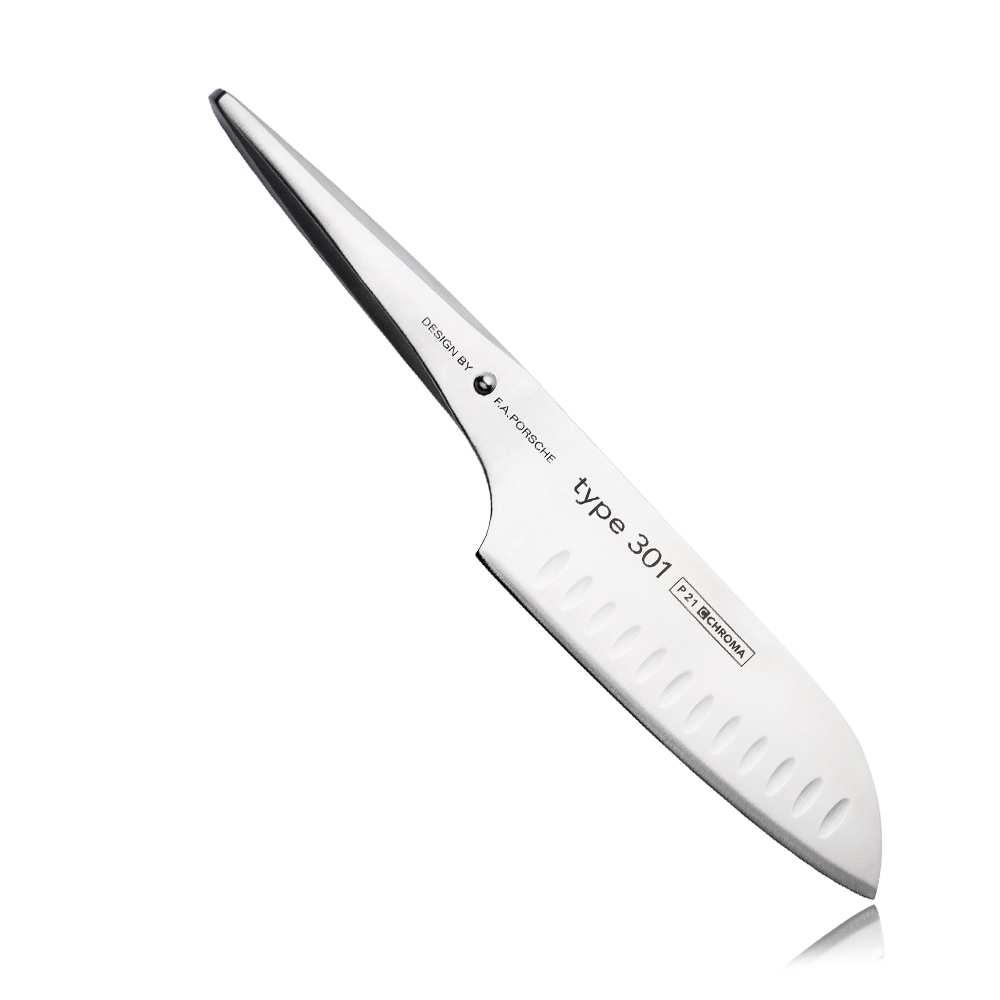 CHROMA Type 301 - P-02 Santoku Knife 17,8 cm