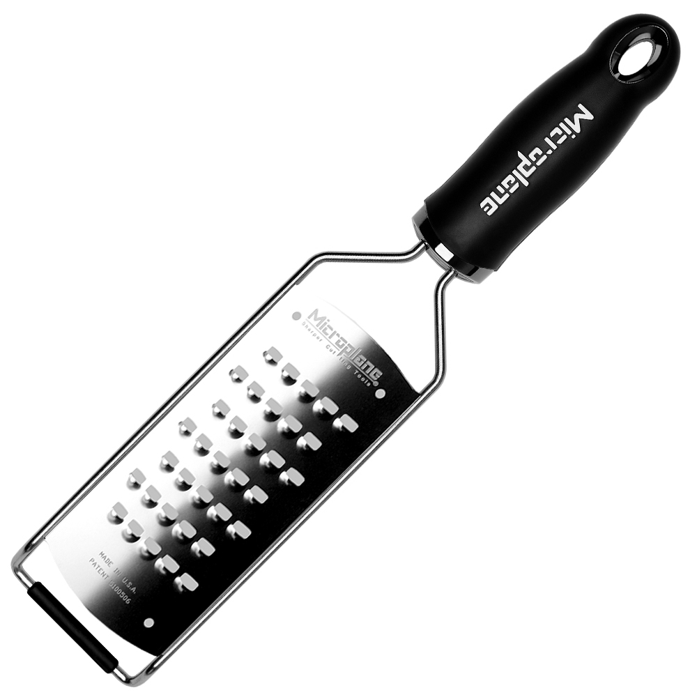 Microplane - Sehr Grob - Schwarz - Gourmet Serie