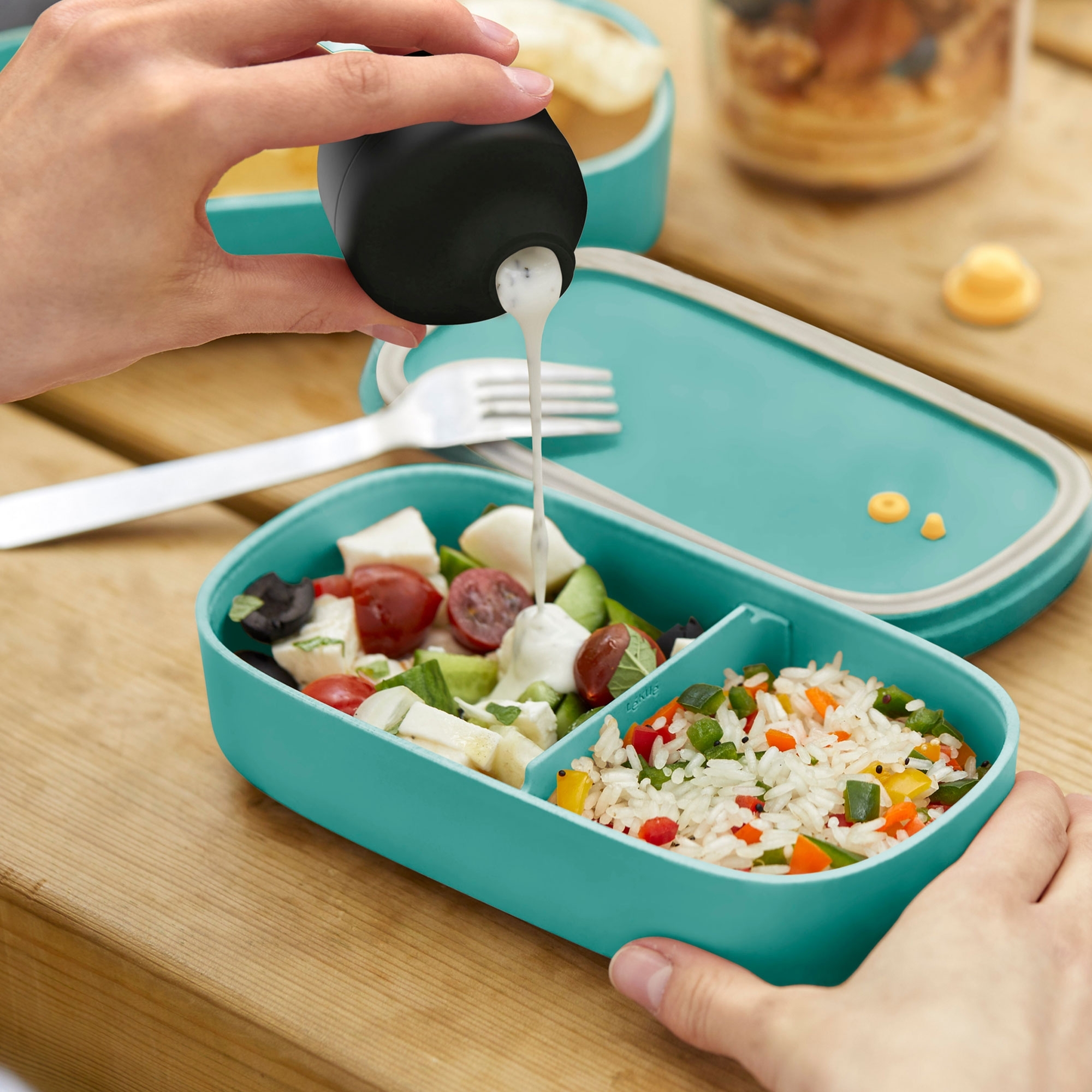 Lékué - Dressing and sauce containers To Go