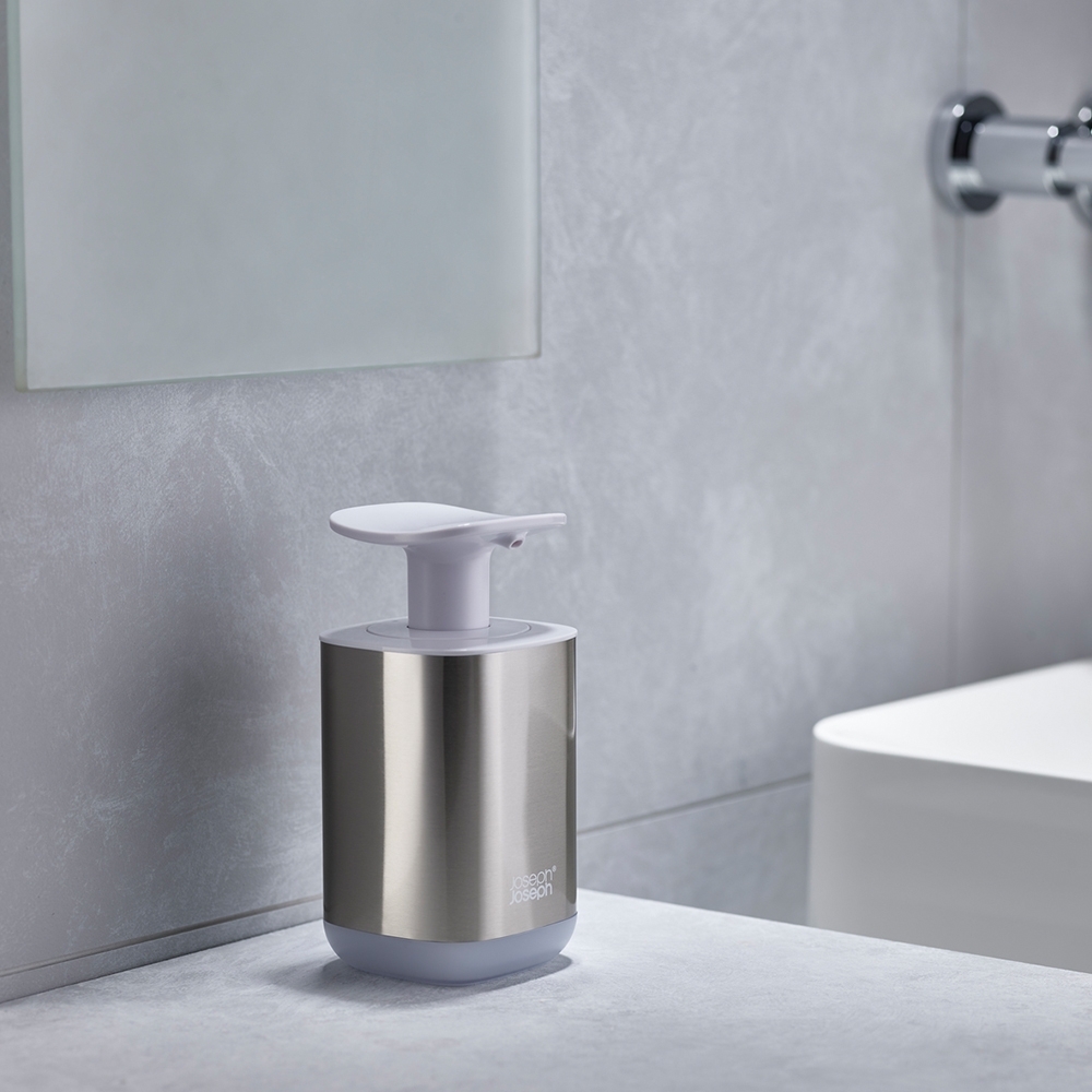 Joseph Joseph - Presto™ Hygienischer Seifenspender Stahl