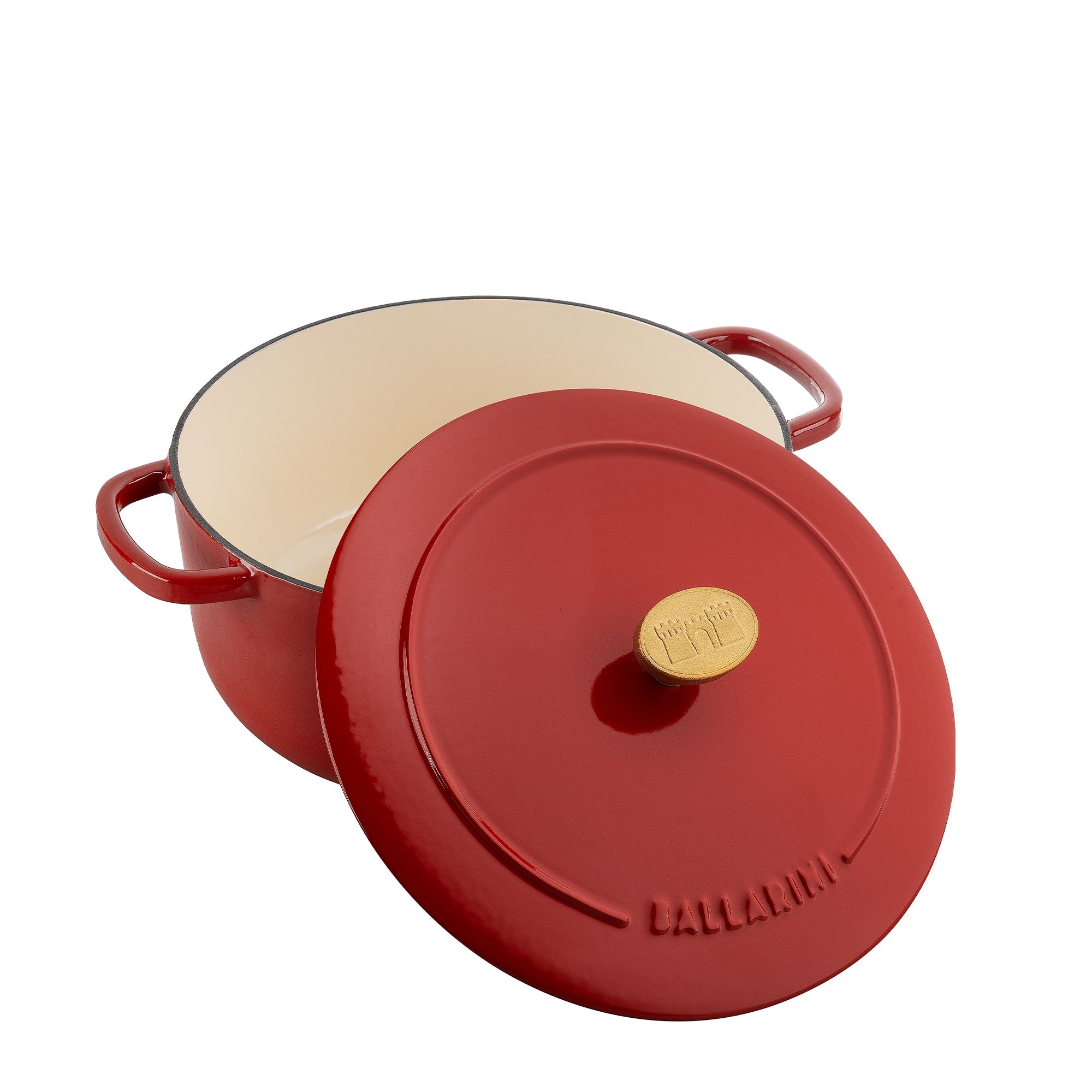 BALLARINI - Cocotte | Bellamonte | round | 20 cm | Red