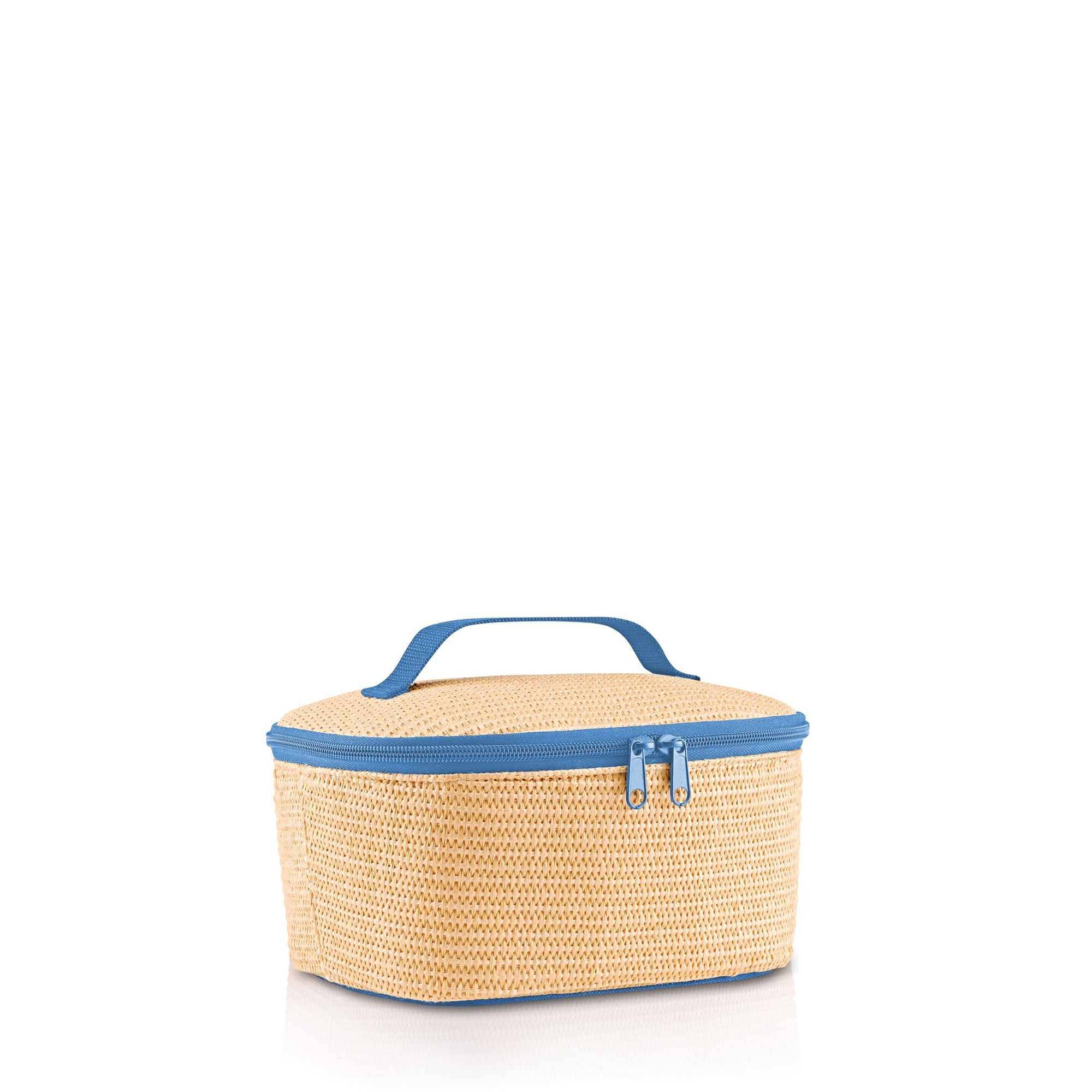 reisenthel - coolerbag S pocket - raffia blue reisenthel - coolerbag S pocket - raffia blue