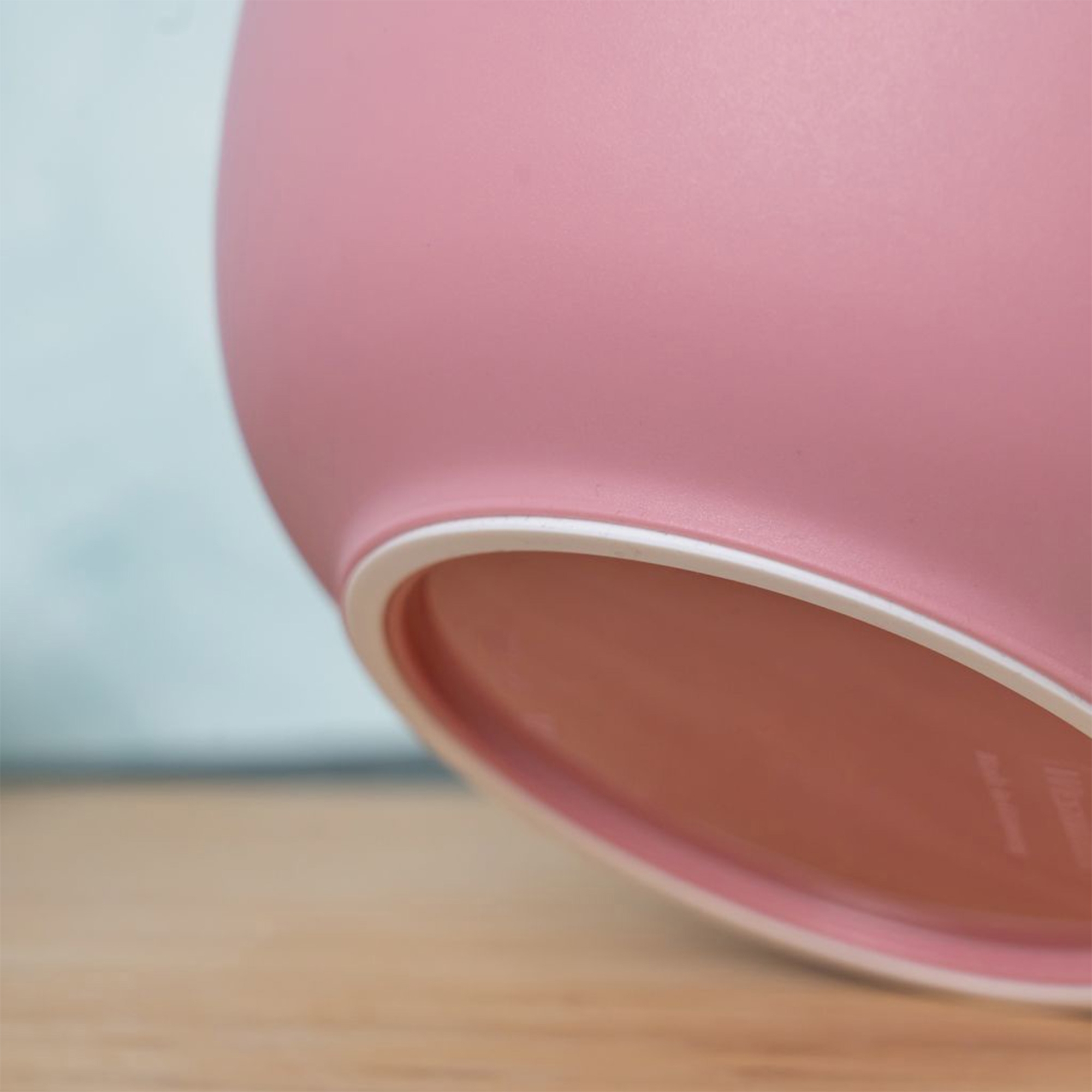 Westmark - Mixing Bowl with Two-Part Lid - 2,5 L - Pink/White