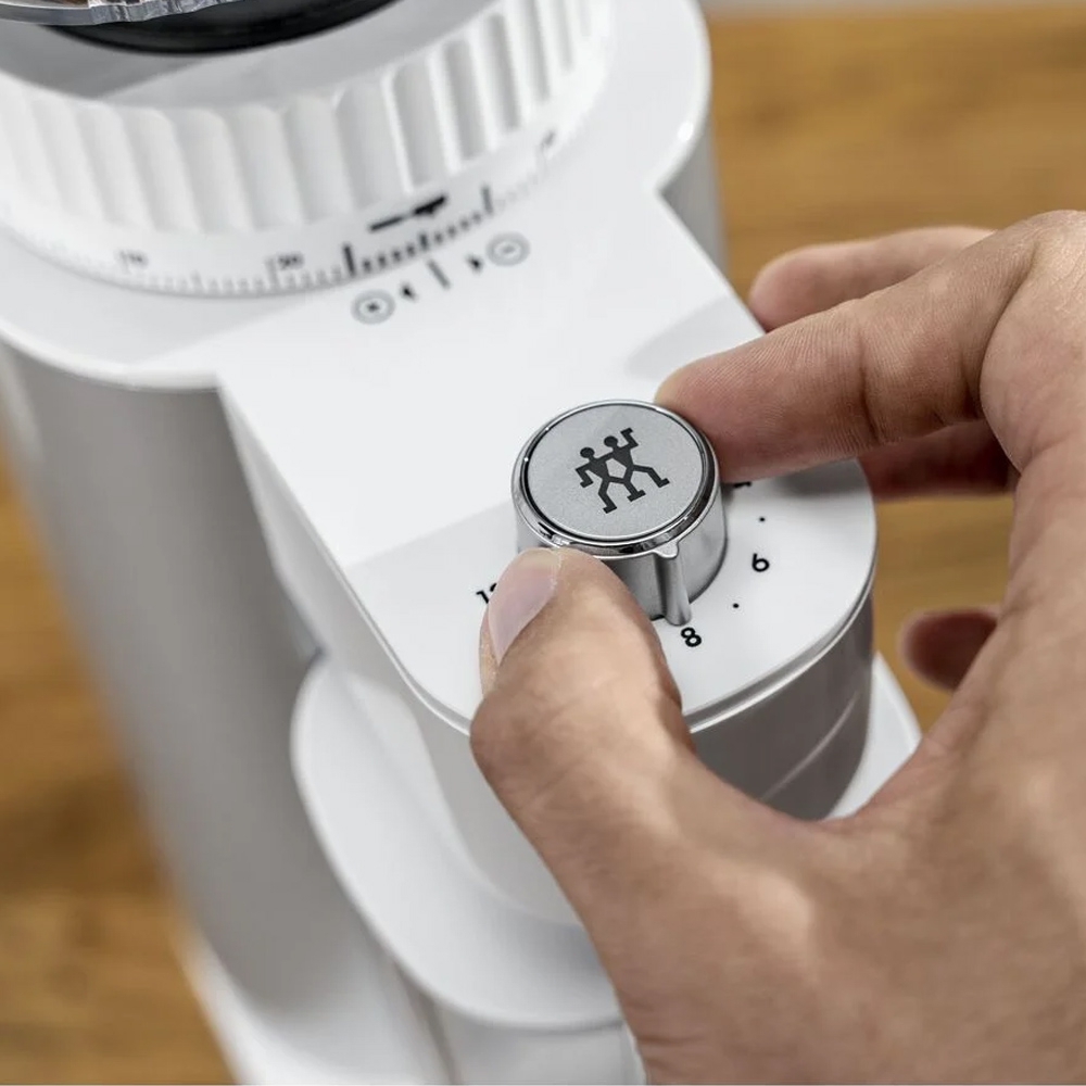 ZWILLING - Coffee grinder | ENFINIGY | Silver-White ZWILLING - Coffee grinder | ENFINIGY | Silver-White