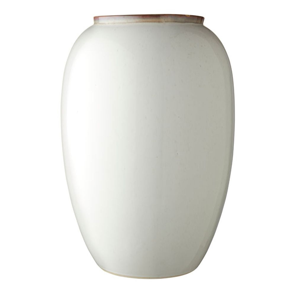 Bitz - Stoneware Vase - 50 cm - cream