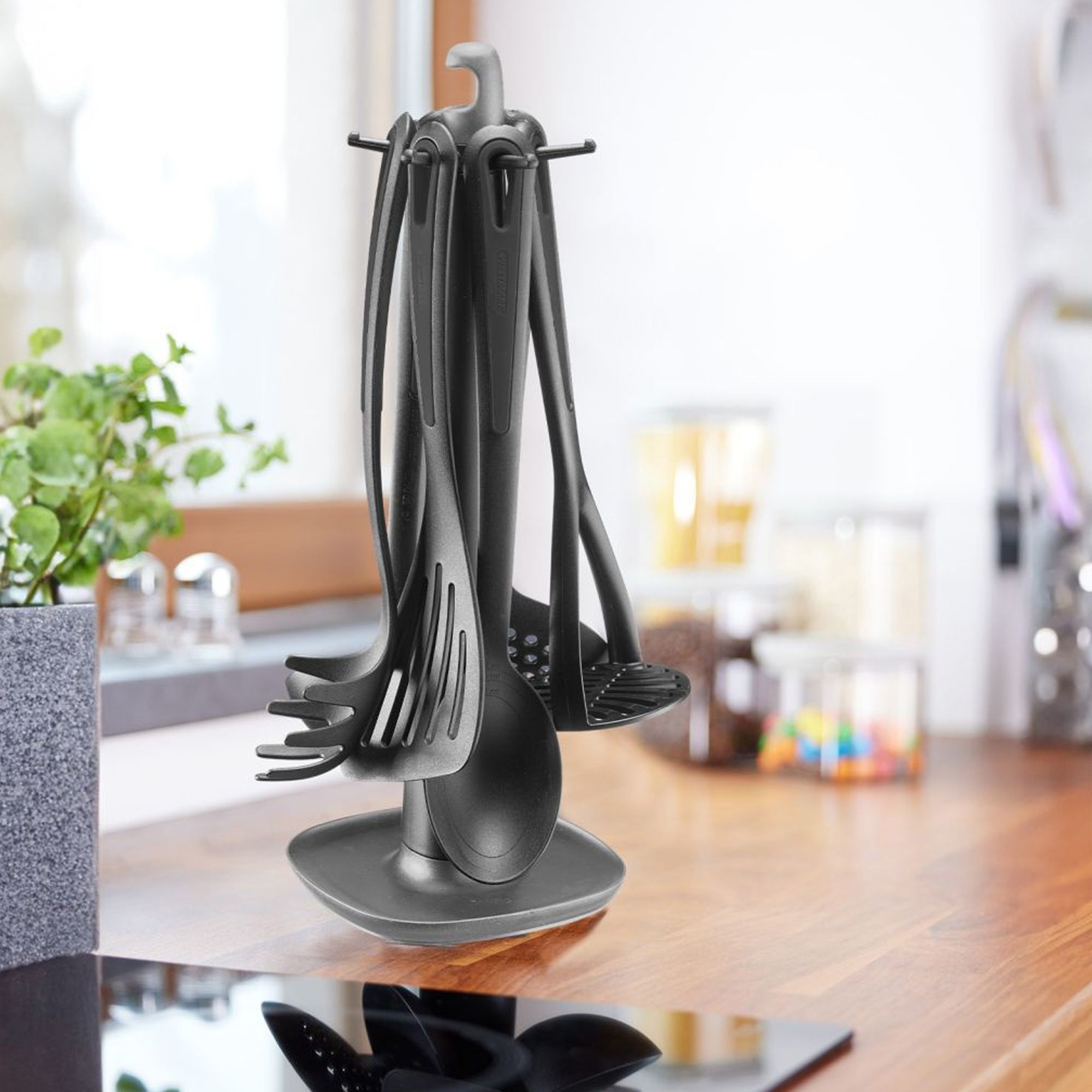 Westmark Gentle rotating stand with 7 kitchen utensils