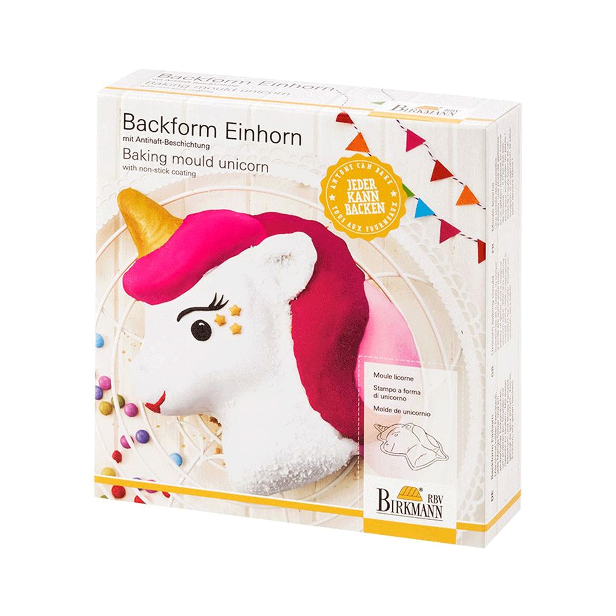 Birkmann Cake Pan unicorn