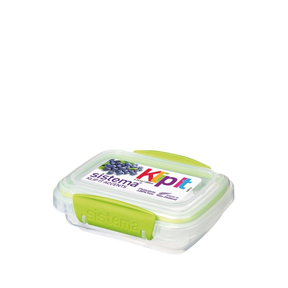 sistema - Klip It Frischhaltedose - 200 ml, grün
