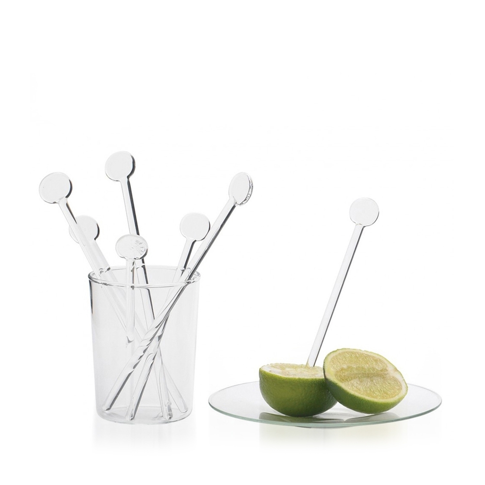 Trendglas Jena - glass stirrer 18 cm, 6 pieces Trendglas Jena - glass stirrer 18 cm, 6 pieces