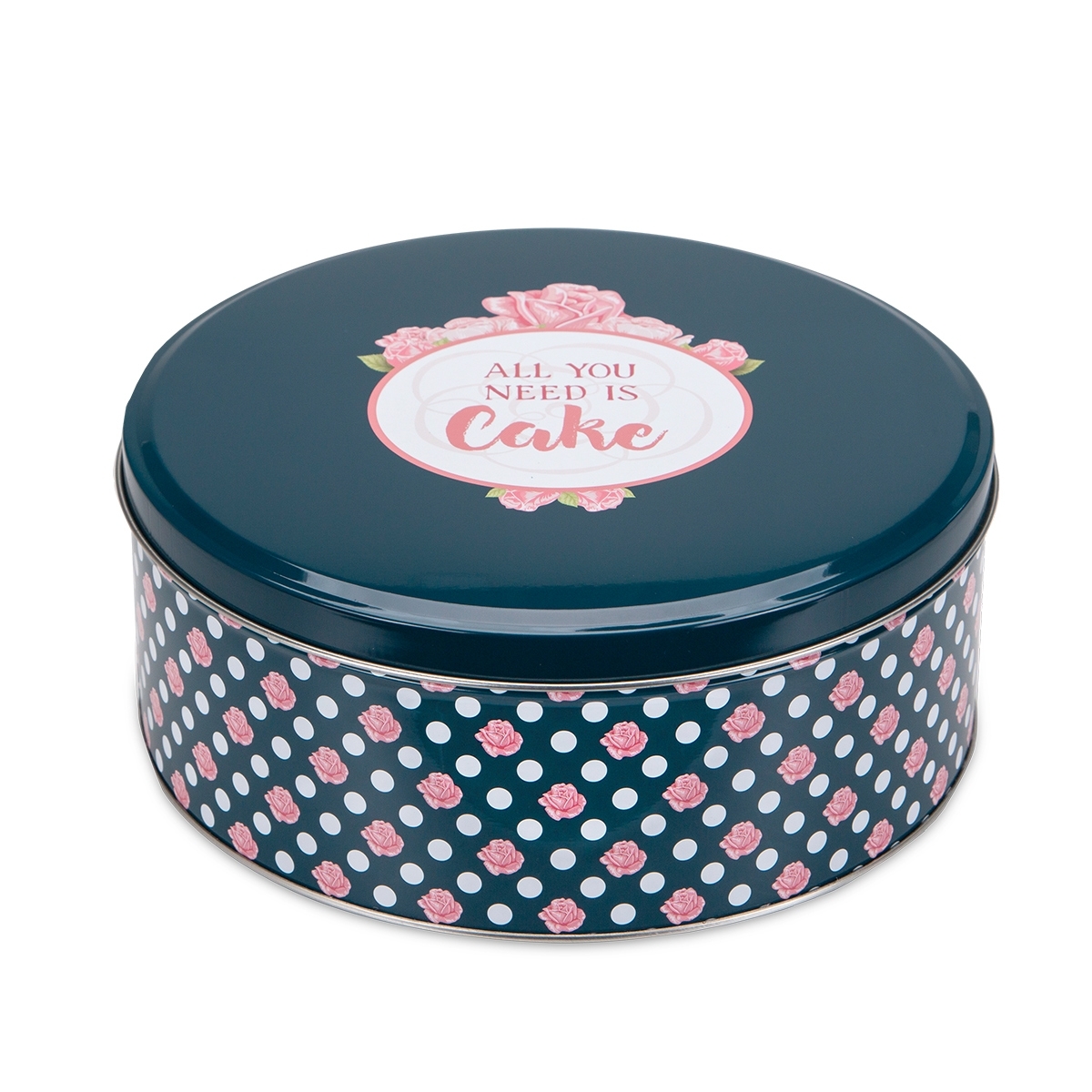 Städter - Plätzchendose - All you need is Cake  - Bunt - verschiedene Größen und Formen