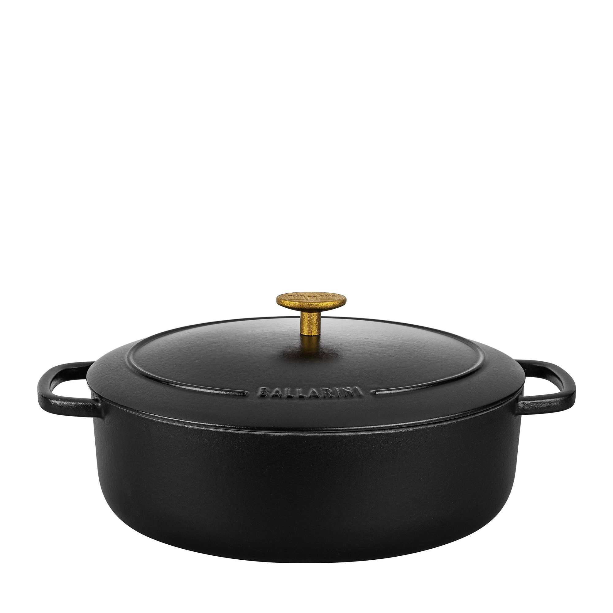 BALLARINI - Cocotte | Bellamonte | oval | 29 cm | Schwarz BALLARINI - Cocotte | Bellamonte | oval | 29 cm | Schwarz