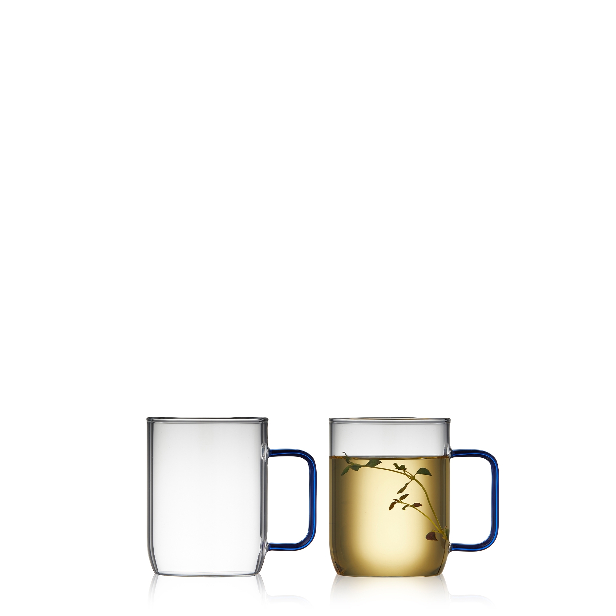 Lyngby Glas - Torino - Glasbecher - 2 Stck. - Blau