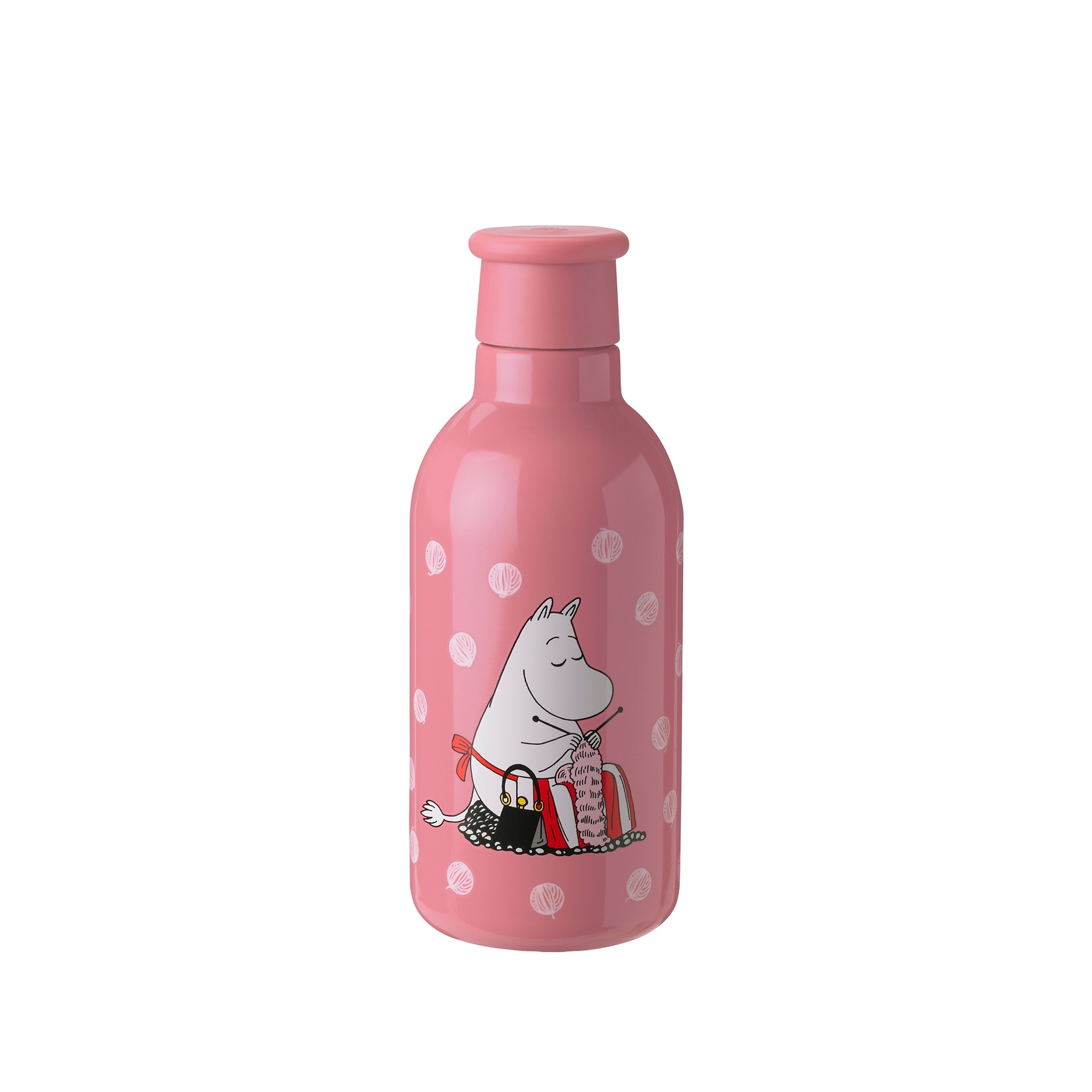 RigTig - vacuum insulated bottle - DRINK-IT 0,5l - Moomin knitting