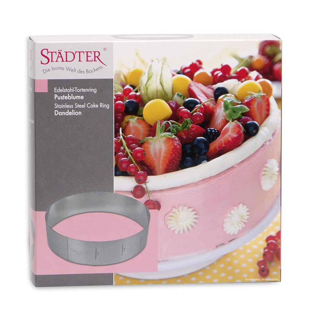 Städter - Cake ring dandelion adjustable - different sizes