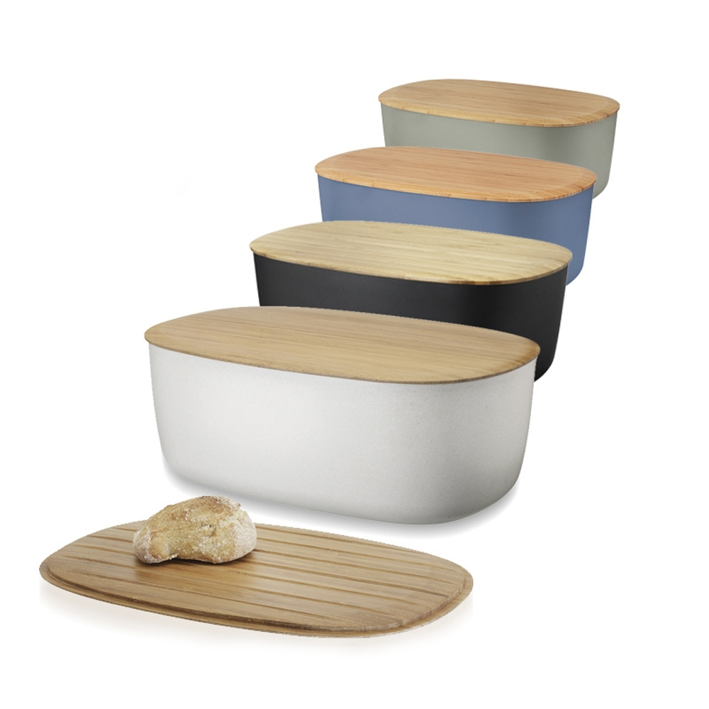 Stelton - RigTig - Brotkasten - grau