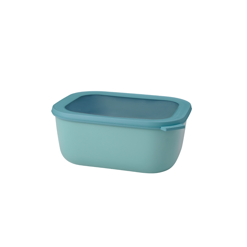 Mepal Cirqula rectangular storage bowl with lid